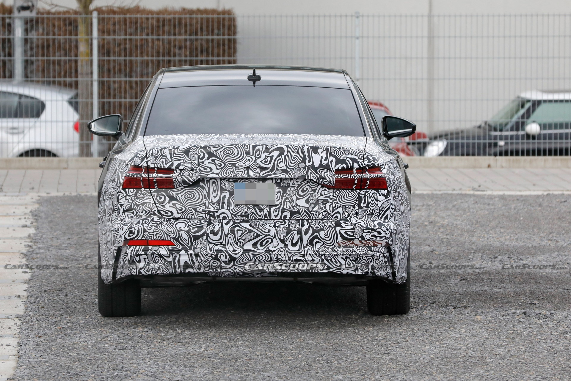 2023 Audi A6 L Facelift Nabbed In Disguise, Plays Spot The Differences (Updated)