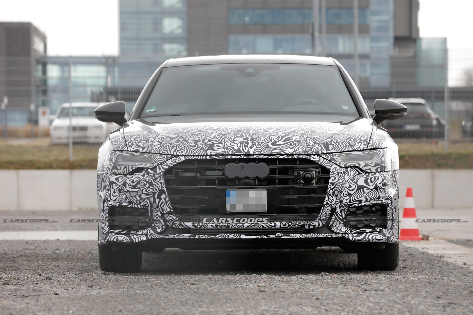 2023 Audi A6 L Facelift Nabbed In Disguise, Plays Spot The Differences (Updated)