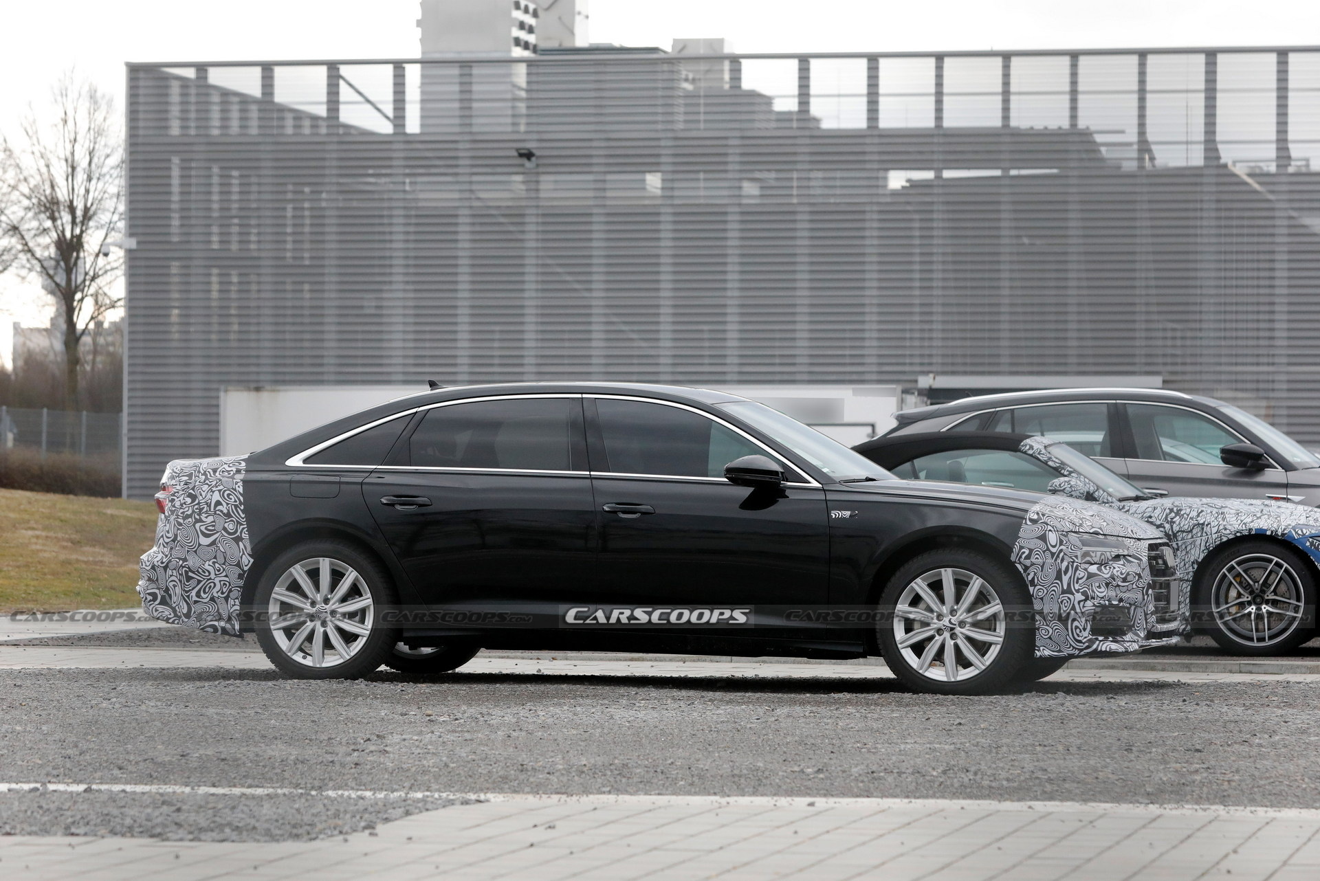 2023 Audi A6 L Facelift Nabbed In Disguise, Plays Spot The Differences (Updated)