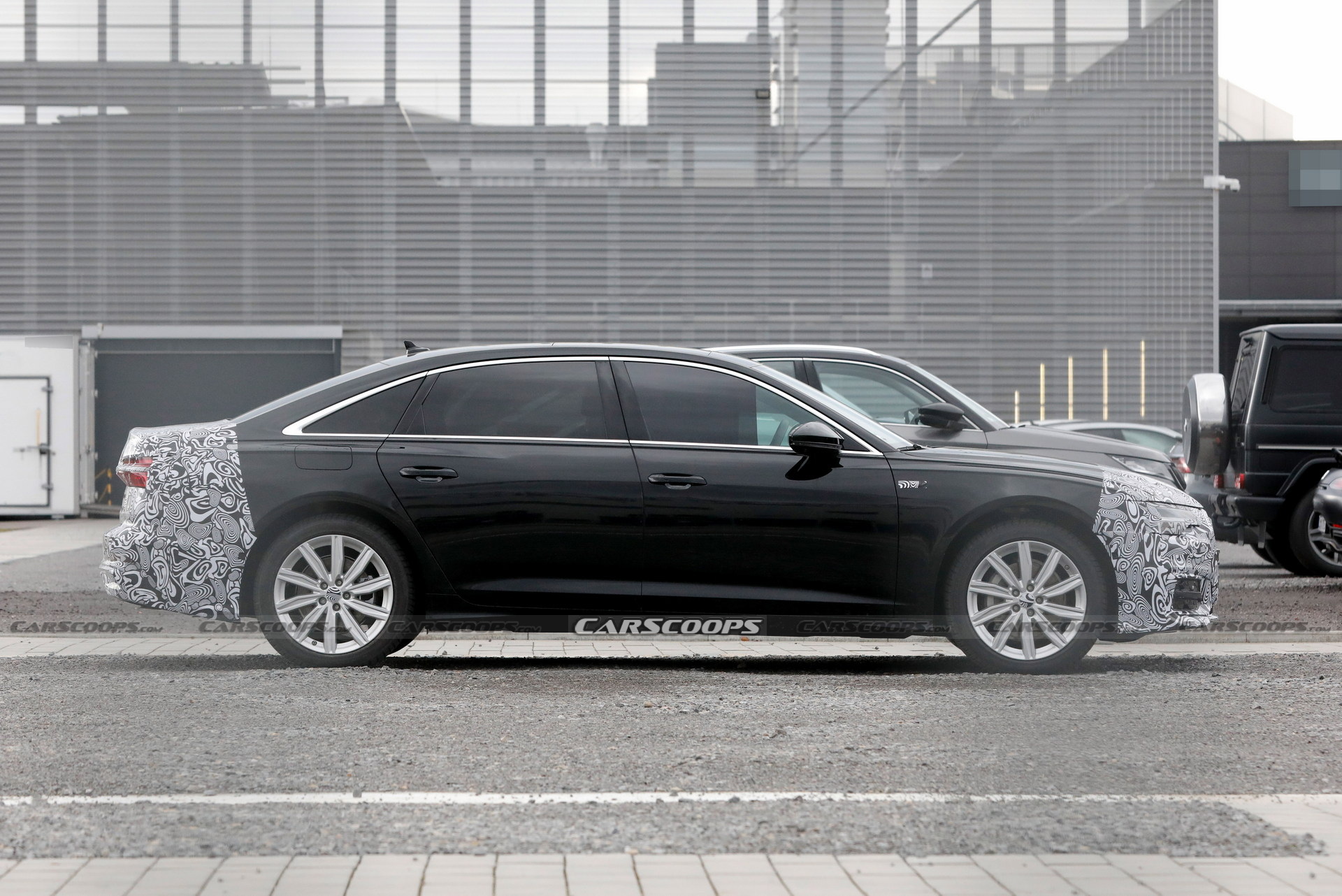 2023 Audi A6 L Facelift Nabbed In Disguise, Plays Spot The Differences (Updated)