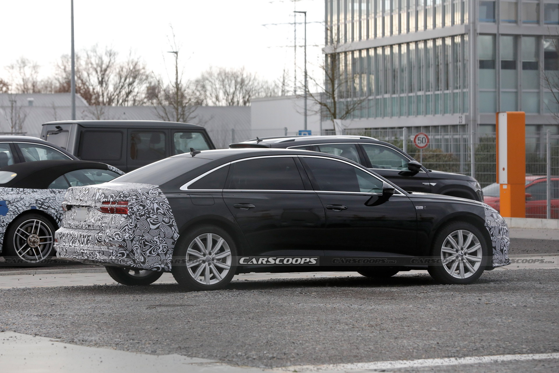 2023 Audi A6 L Facelift Nabbed In Disguise, Plays Spot The Differences (Updated)