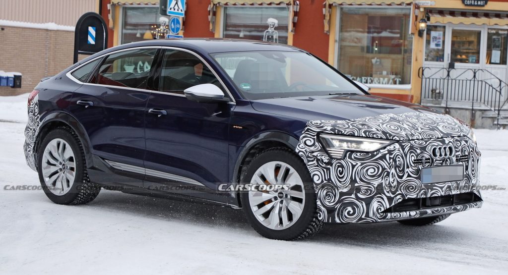 Updated 2023 Audi Sportback Spotted Wearing Less Camo Than Ever | Carscoops