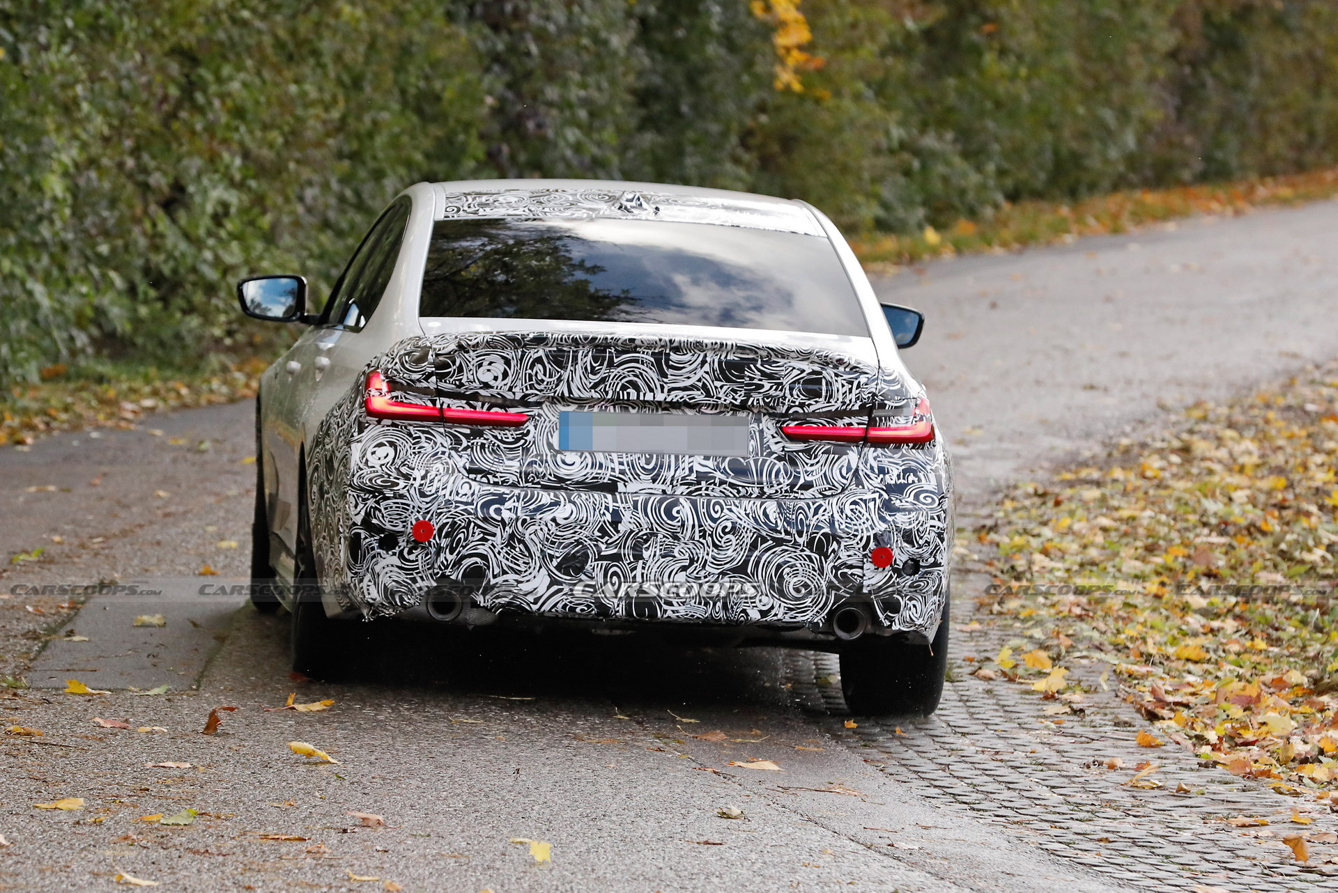Facelifted 2023 BMW 3-Series Spied Wearing M-Performance Parts