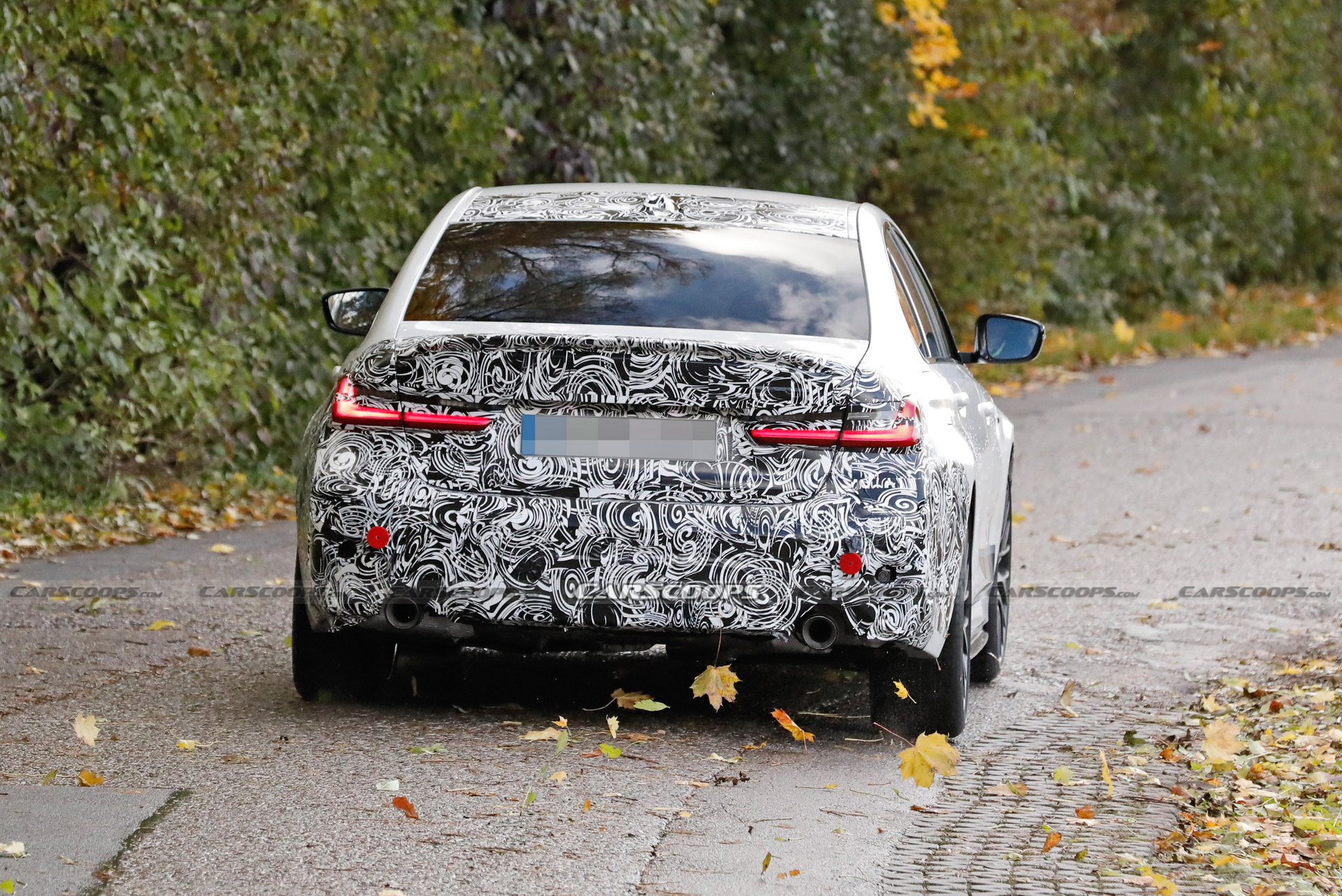 Facelifted 2023 BMW 3-Series Spied Wearing M-Performance Parts