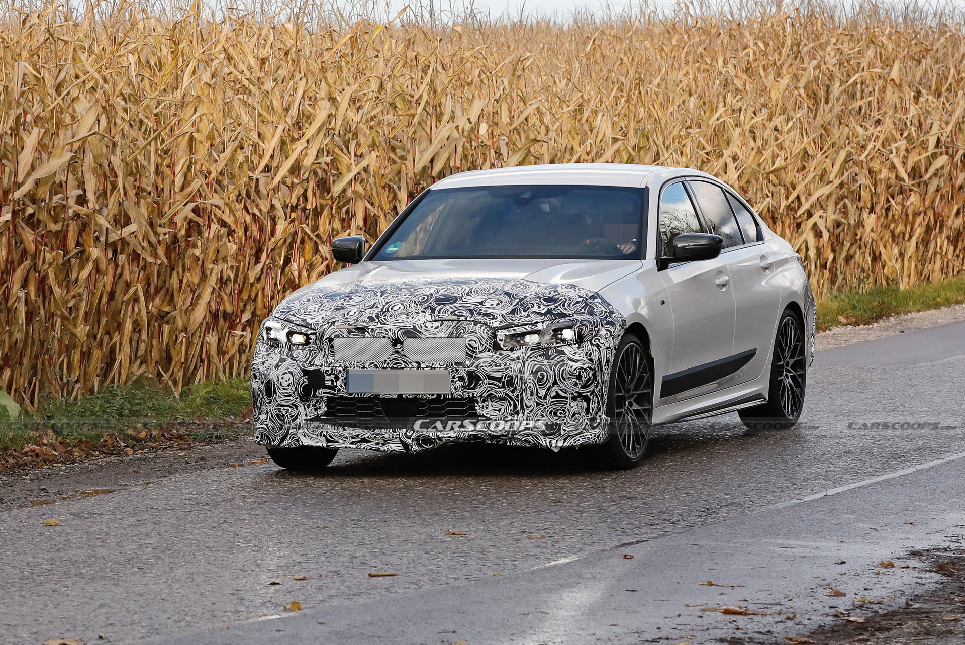 Facelifted 2023 BMW 3-Series Spied Wearing M-Performance Parts