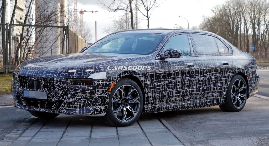  2023 BMW 7-Series Strips Down And Shows More Of Its New Design