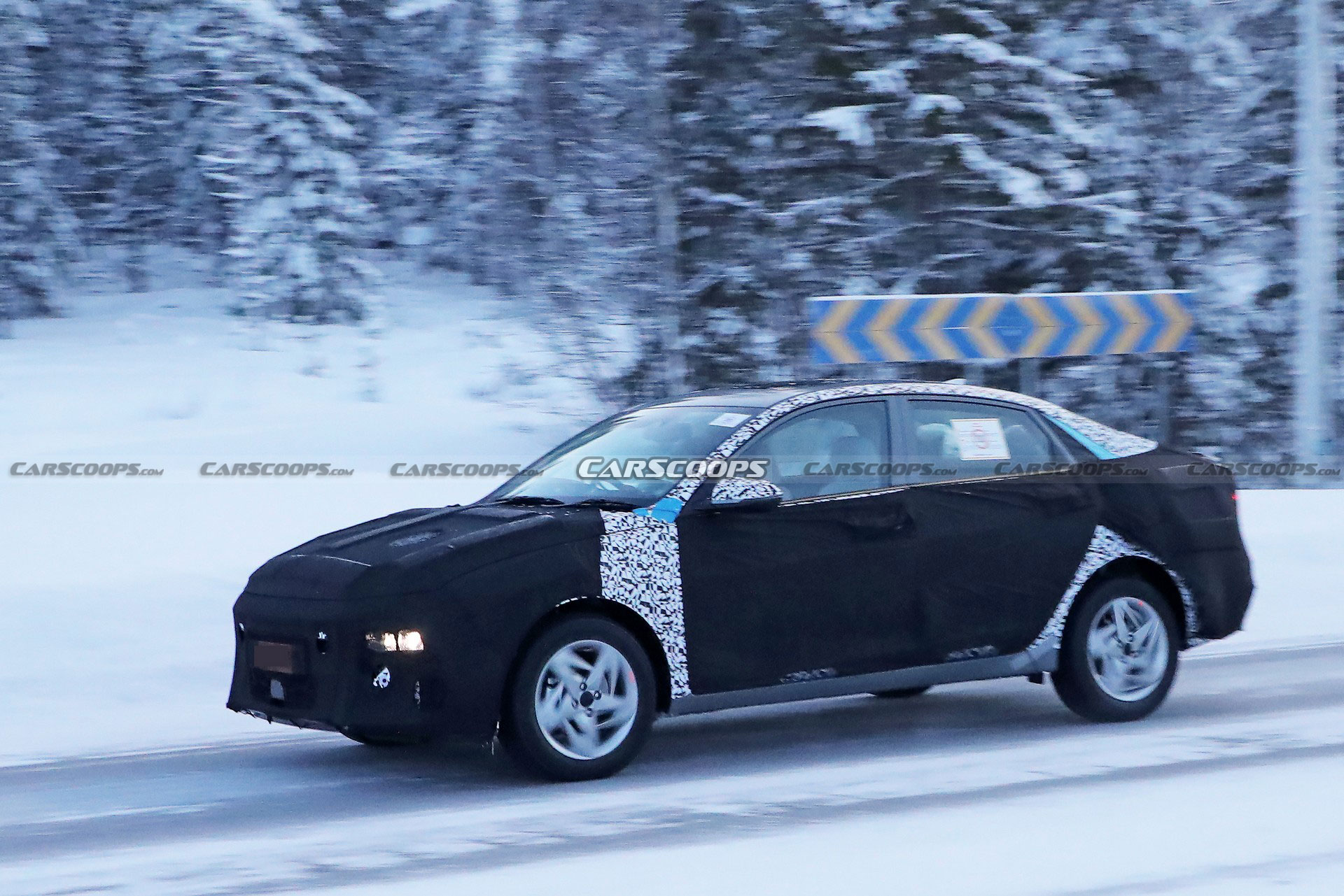 2023 Hyundai Accent Spied, Appears To Take Cues From The Larger Elantra