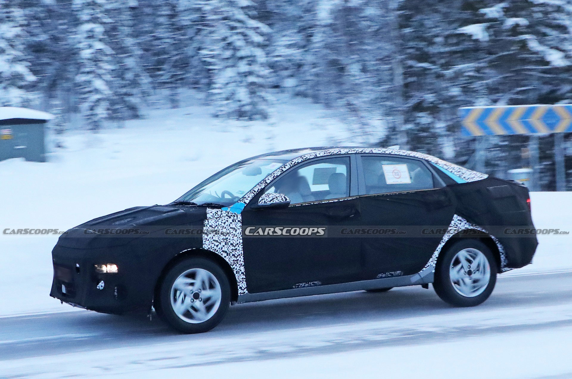 2023 Hyundai Accent Spied, Appears To Take Cues From The Larger Elantra