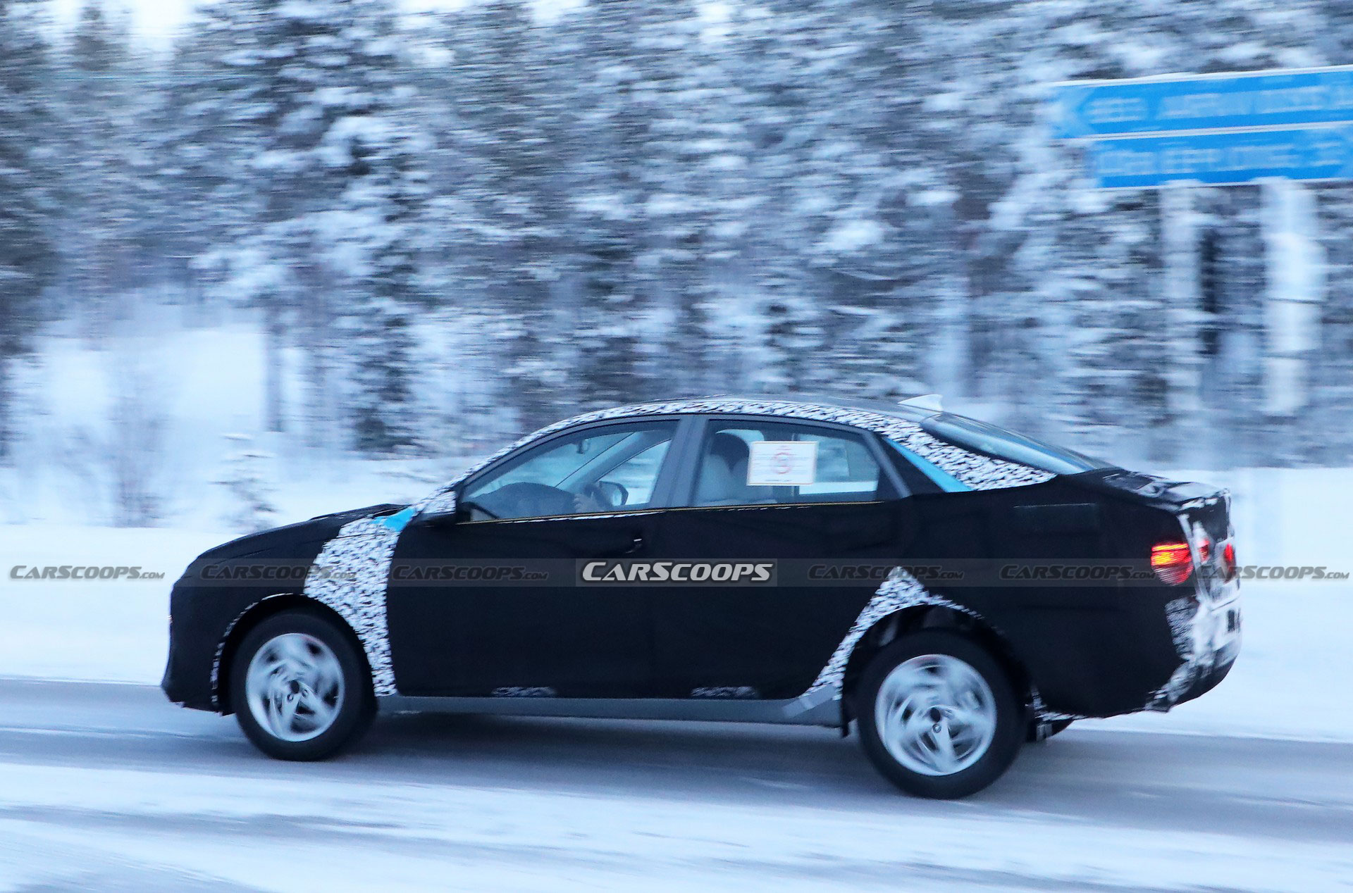 2023 Hyundai Accent Spied, Appears To Take Cues From The Larger Elantra