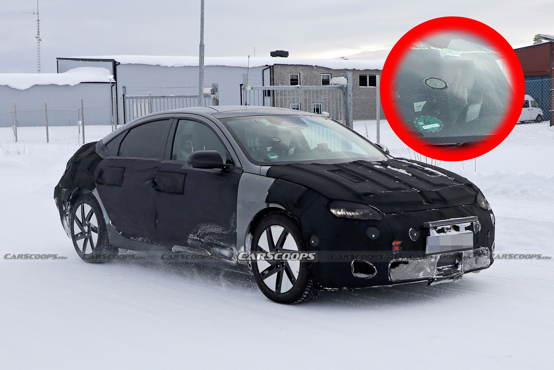 2023 Hyundai Ioniq 6’s Parametric Pixel LED Lights Spied Hiding Under Camouflage