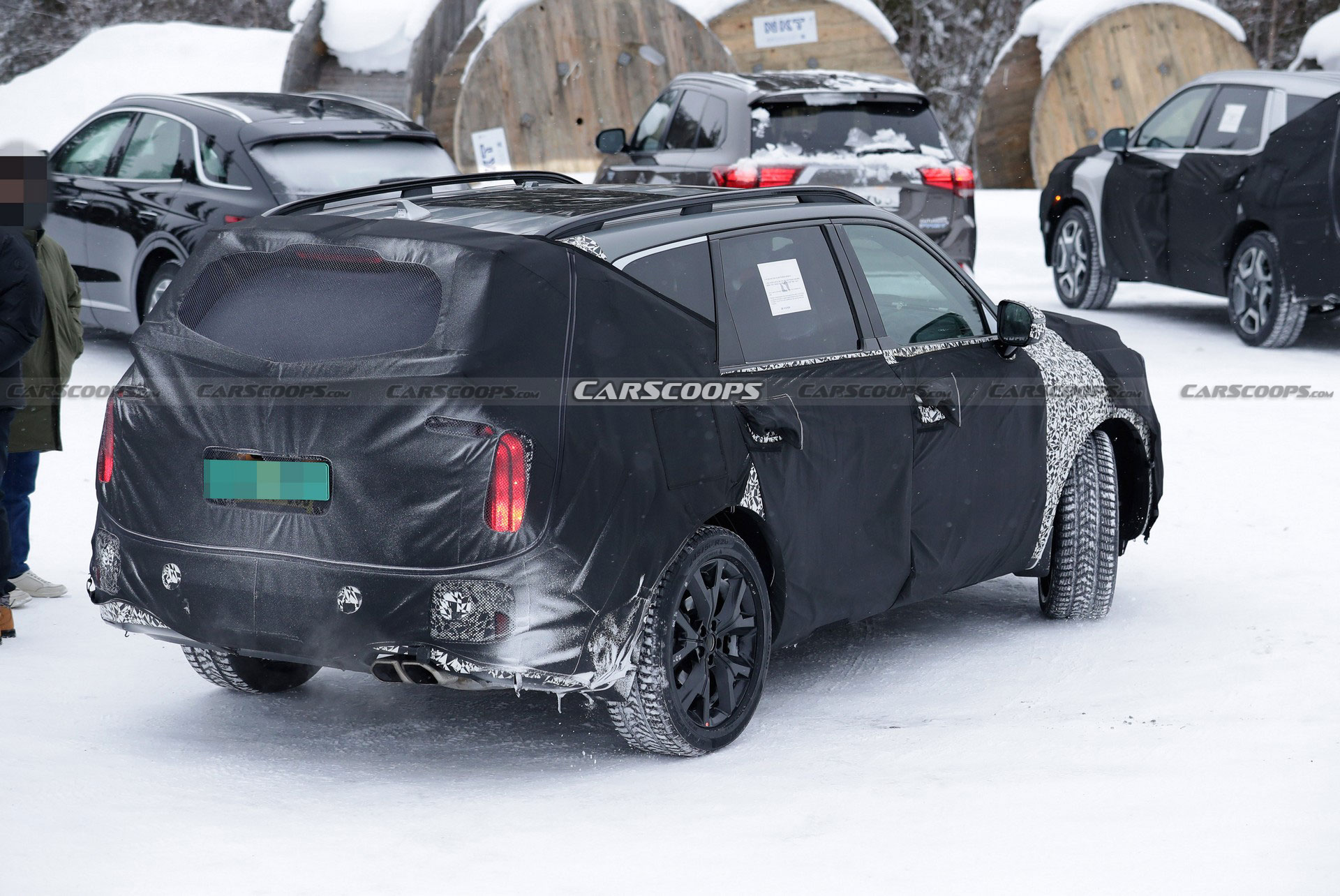 2023 Kia Telluride Spied With New Headlights And An Updated Grille