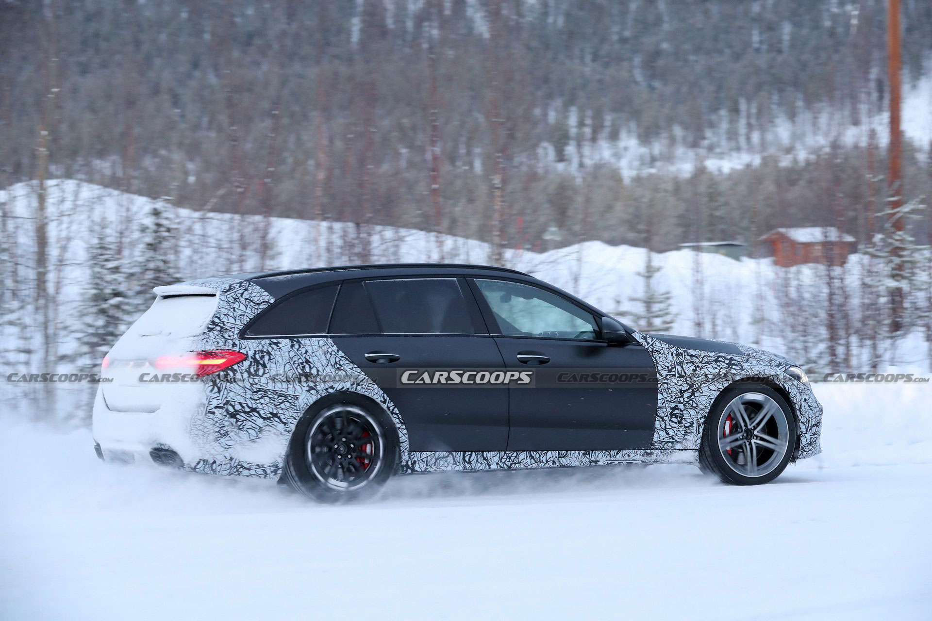 2023 Mercedes-AMG C63 Sedan And Wagon Drop Some Camo, Smile For Their Close-Up