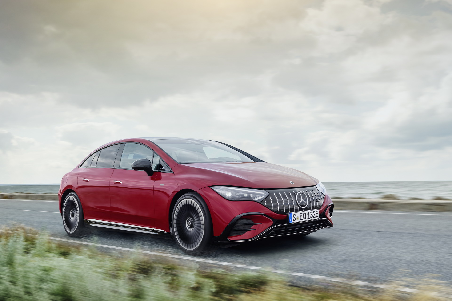 2023 Mercedes-AMG EQE Debuts In Two Flavors With Up To 677 HP