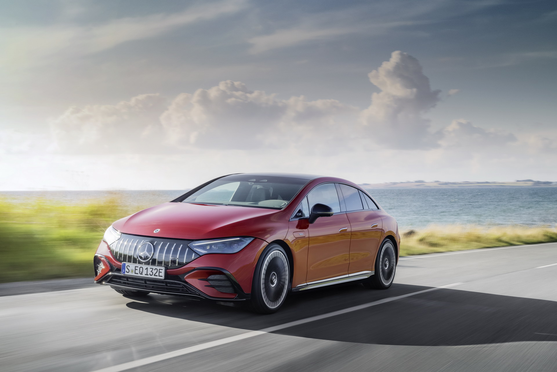 2023 Mercedes-AMG EQE Debuts In Two Flavors With Up To 677 HP