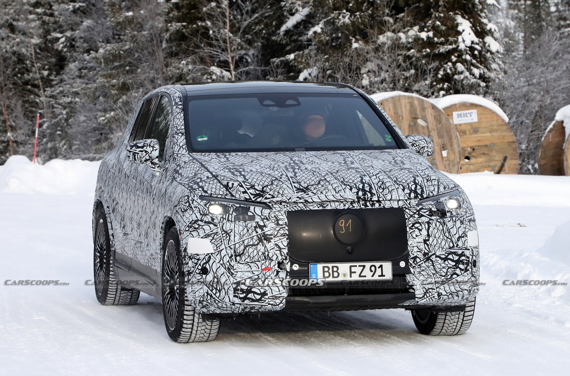 New Mercedes-AMG EQE SUV 53 Spied Showing Its Faster Bits, Will Likely Get Up To 677-HP