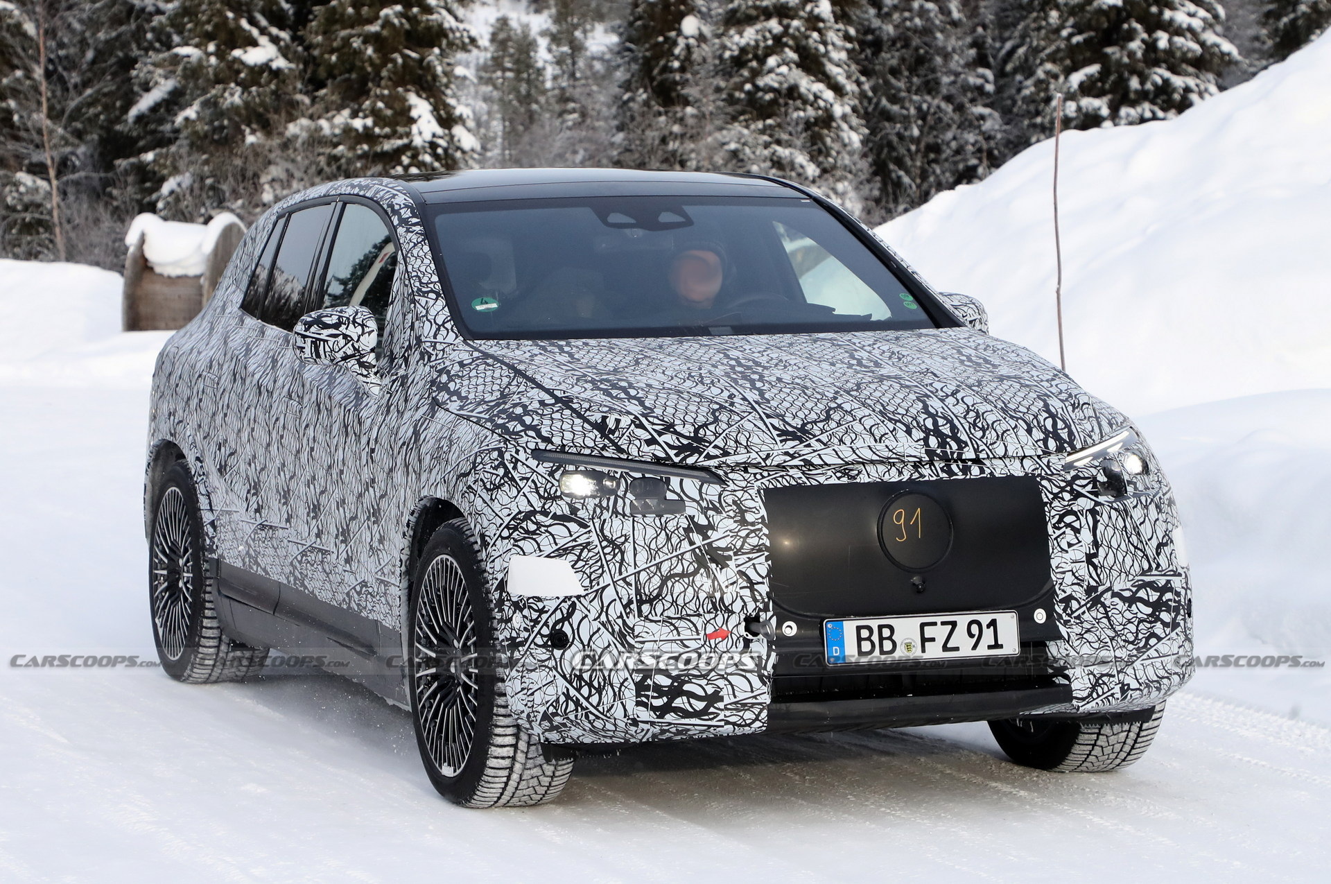 New Mercedes-AMG EQE SUV 53 Spied Showing Its Faster Bits, Will Likely Get Up To 677-HP