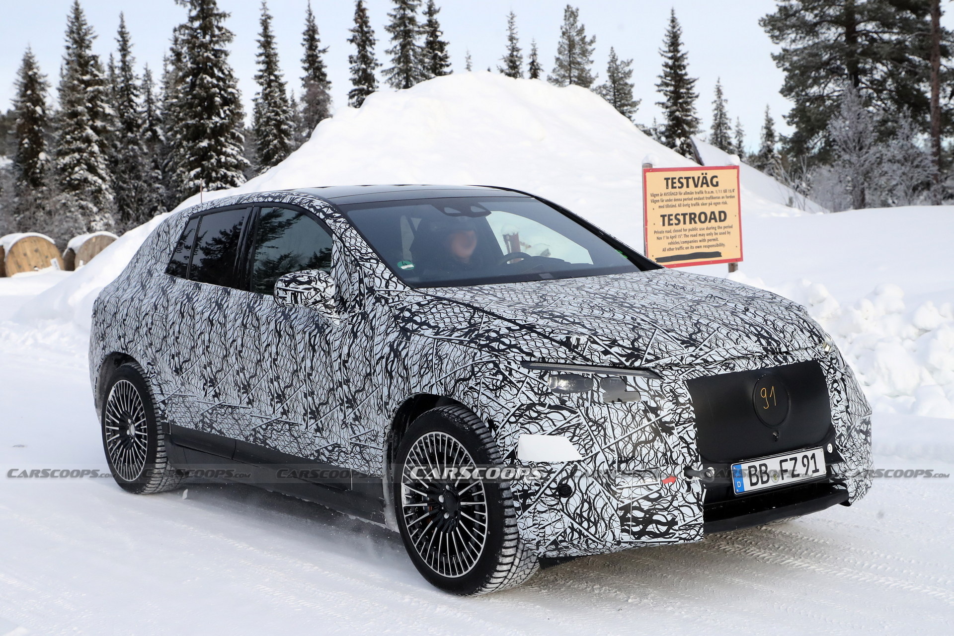 New Mercedes-AMG EQE SUV 53 Spied Showing Its Faster Bits, Will Likely Get Up To 677-HP
