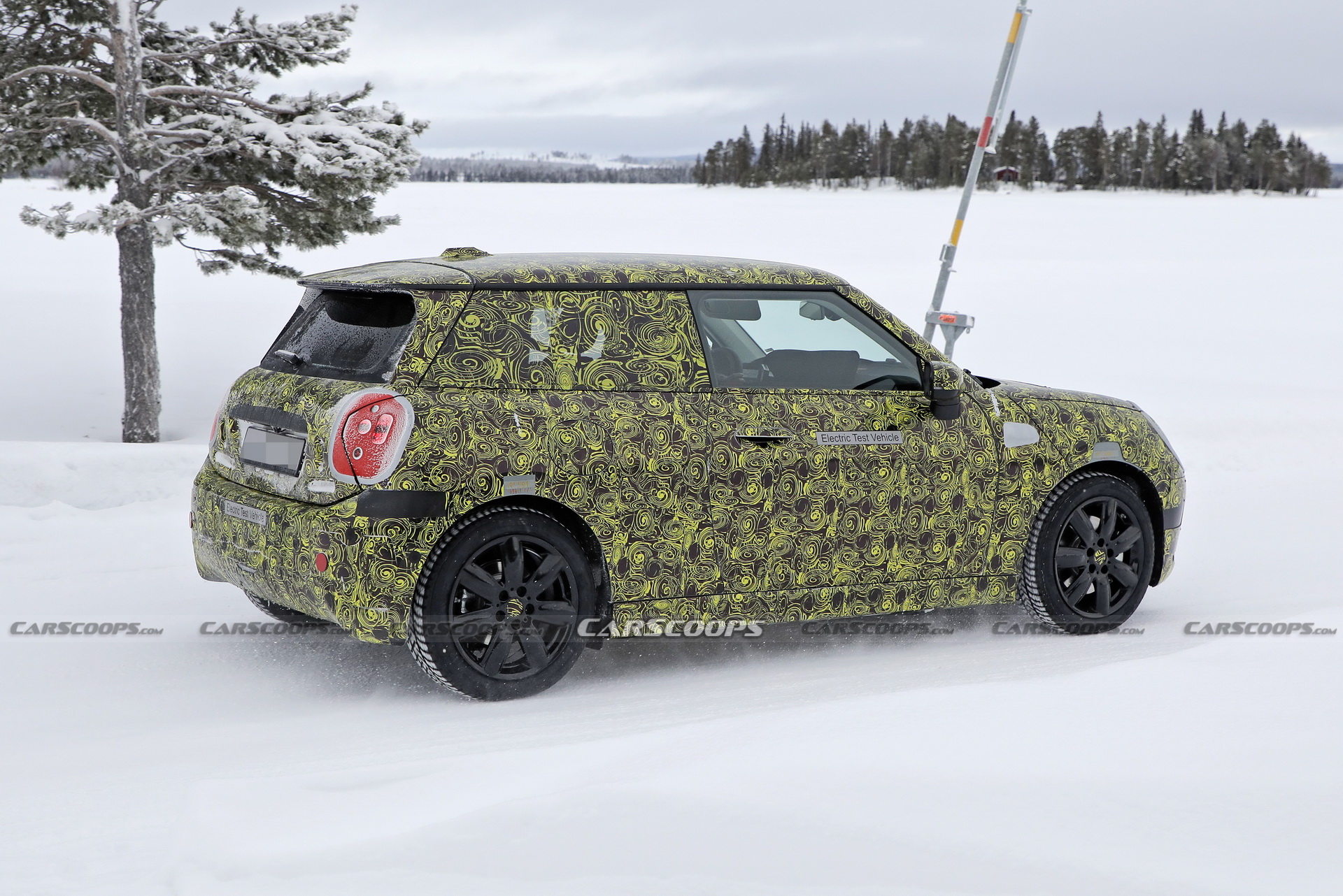 2023 Mini Hatch Tests Through The Snow Following Last Year’s Leak