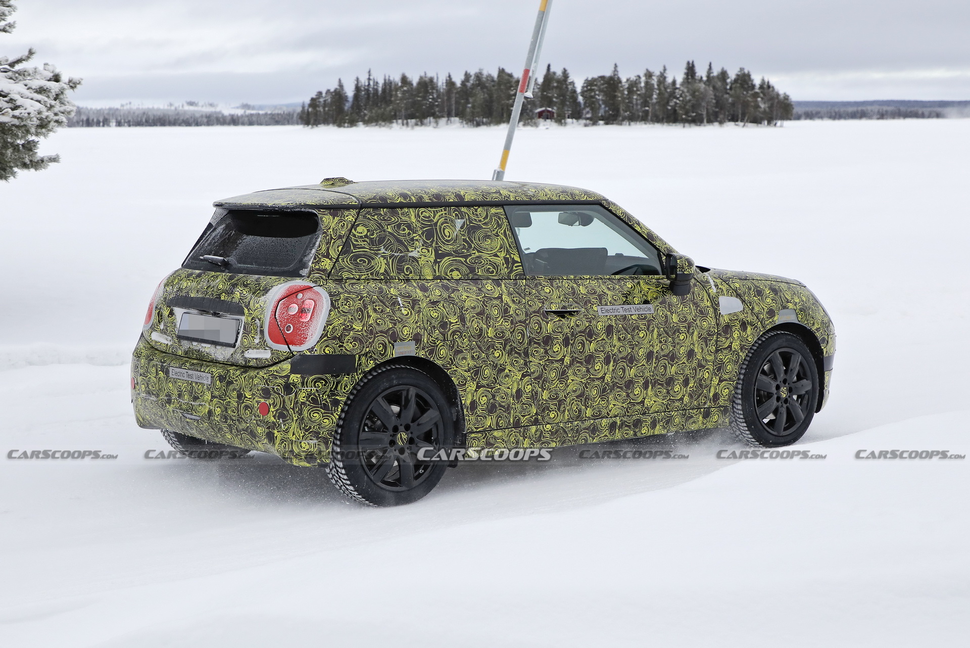 2023 Mini Hatch Tests Through The Snow Following Last Year’s Leak