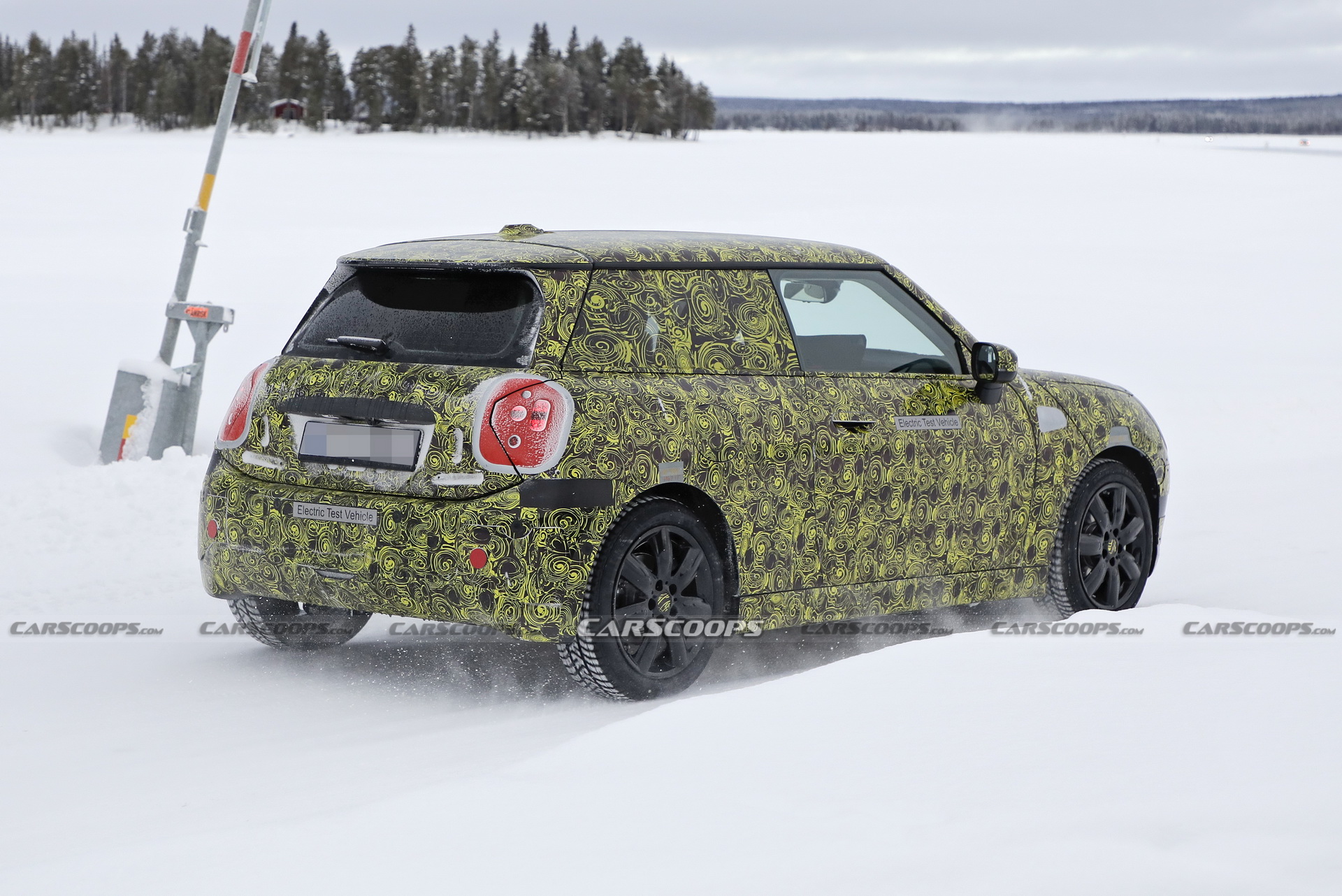 2023 Mini Hatch Tests Through The Snow Following Last Year’s Leak