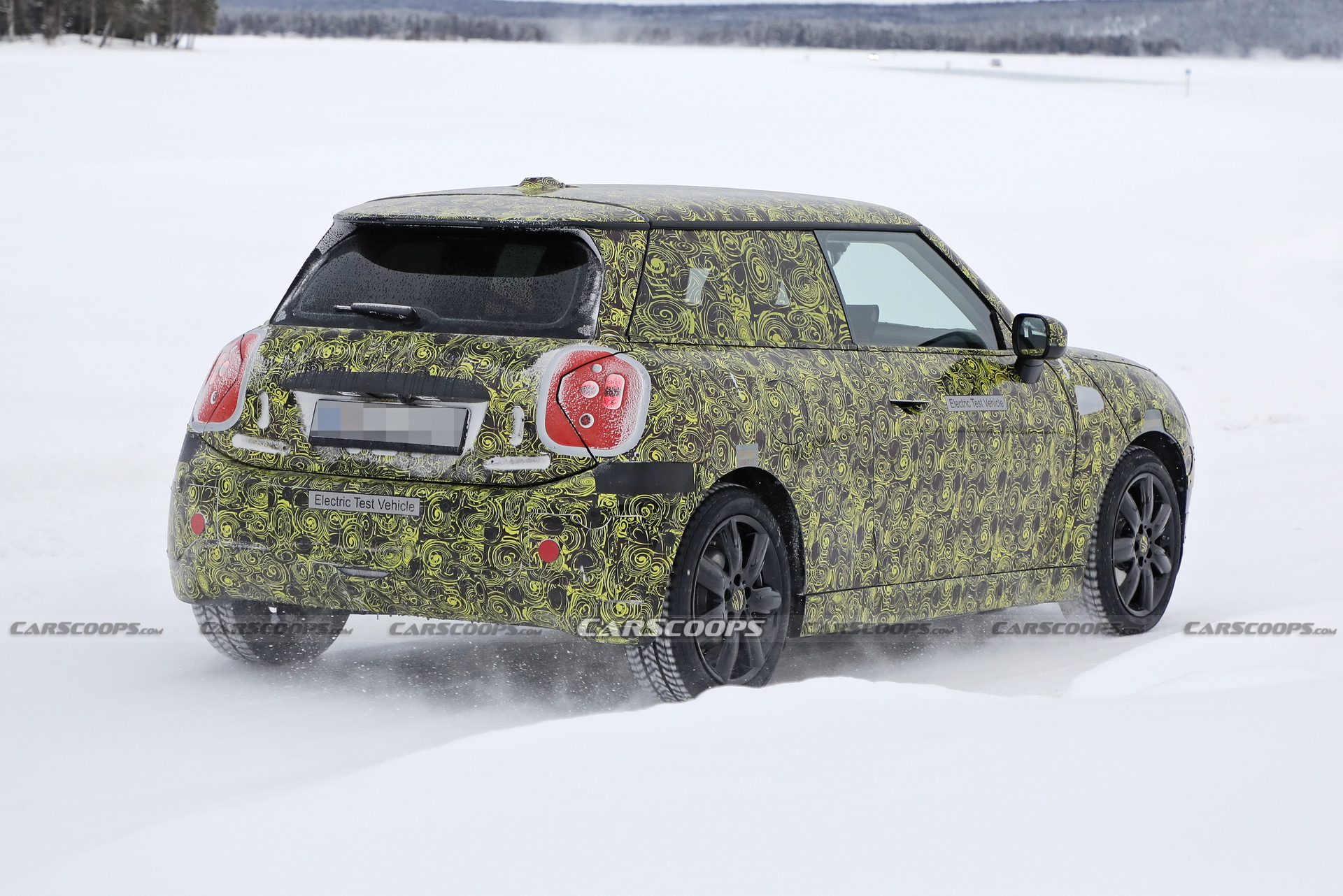 2023 Mini Hatch Tests Through The Snow Following Last Year’s Leak