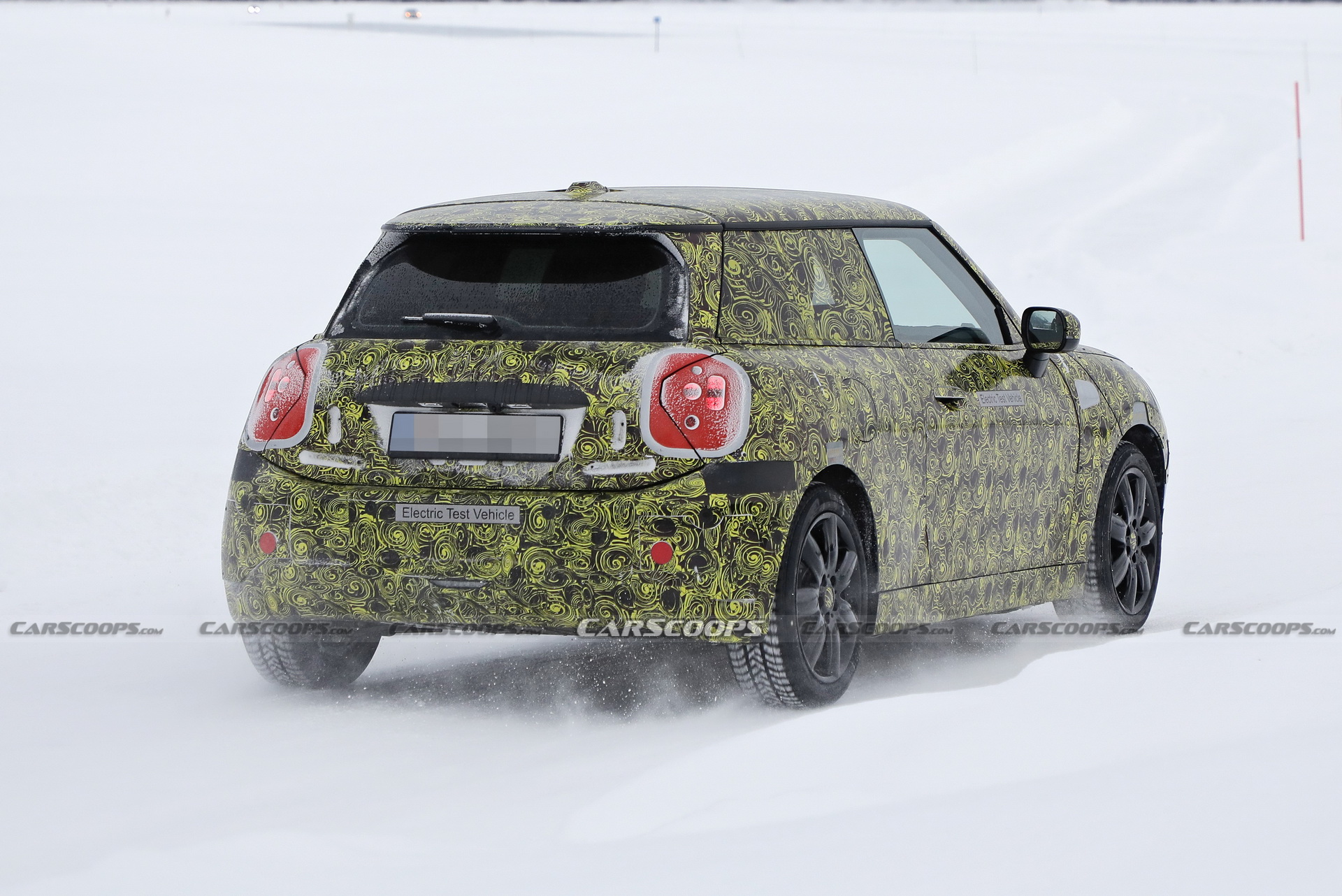 2023 Mini Hatch Tests Through The Snow Following Last Year’s Leak
