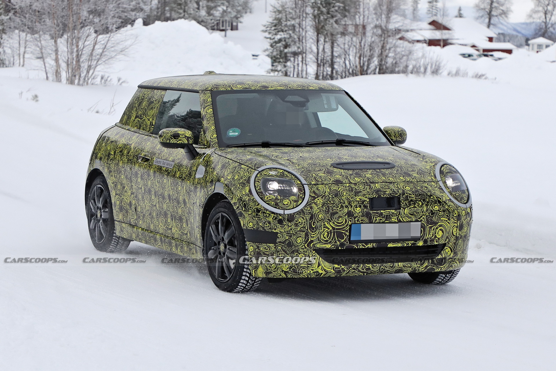 2023 Mini Hatch Tests Through The Snow Following Last Year’s Leak
