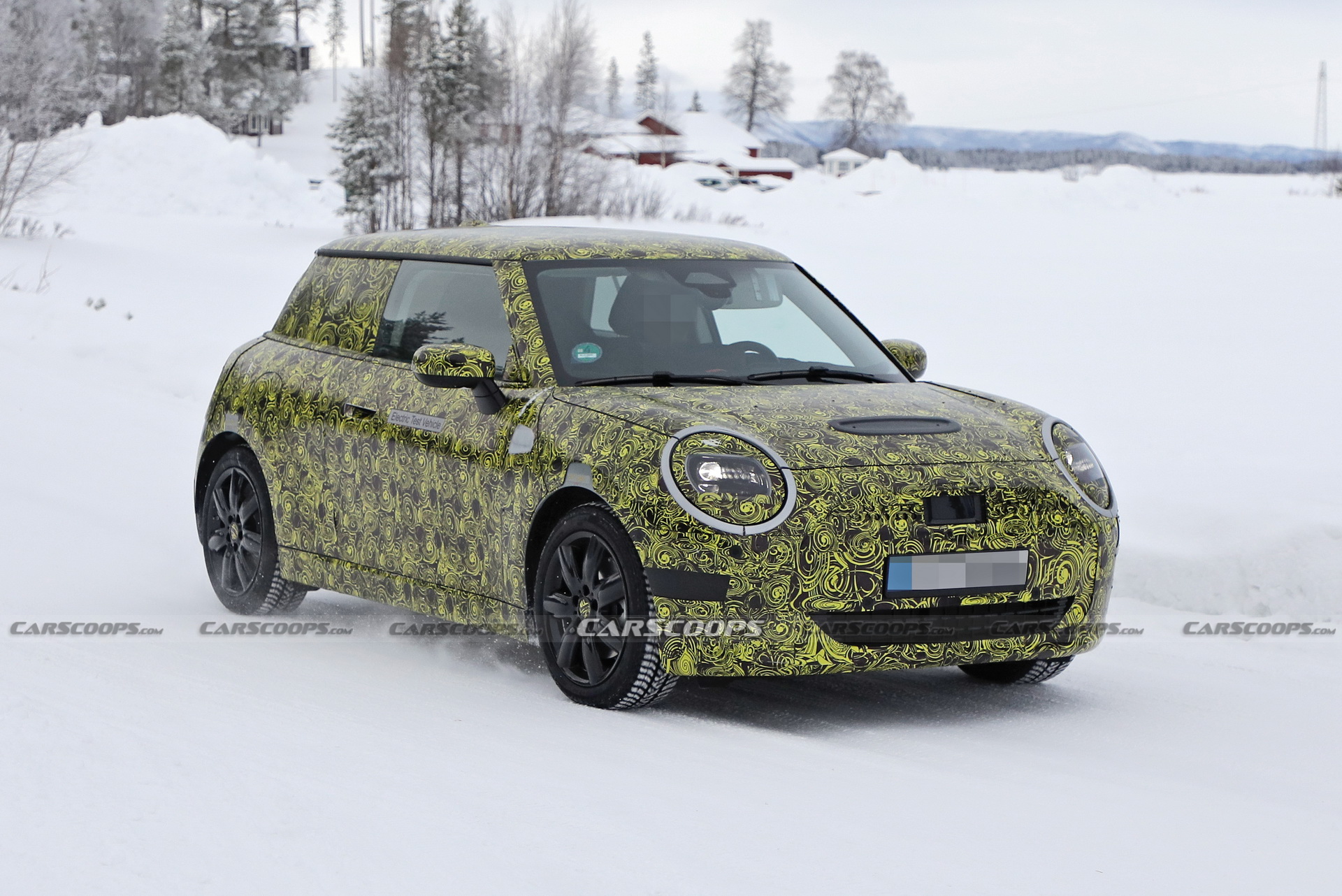 2023 Mini Hatch Tests Through The Snow Following Last Year’s Leak