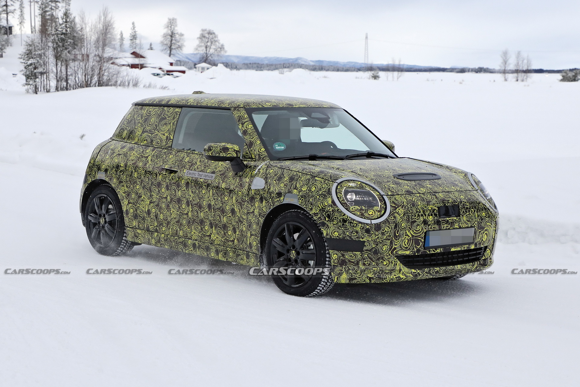 2023 Mini Hatch Tests Through The Snow Following Last Year’s Leak