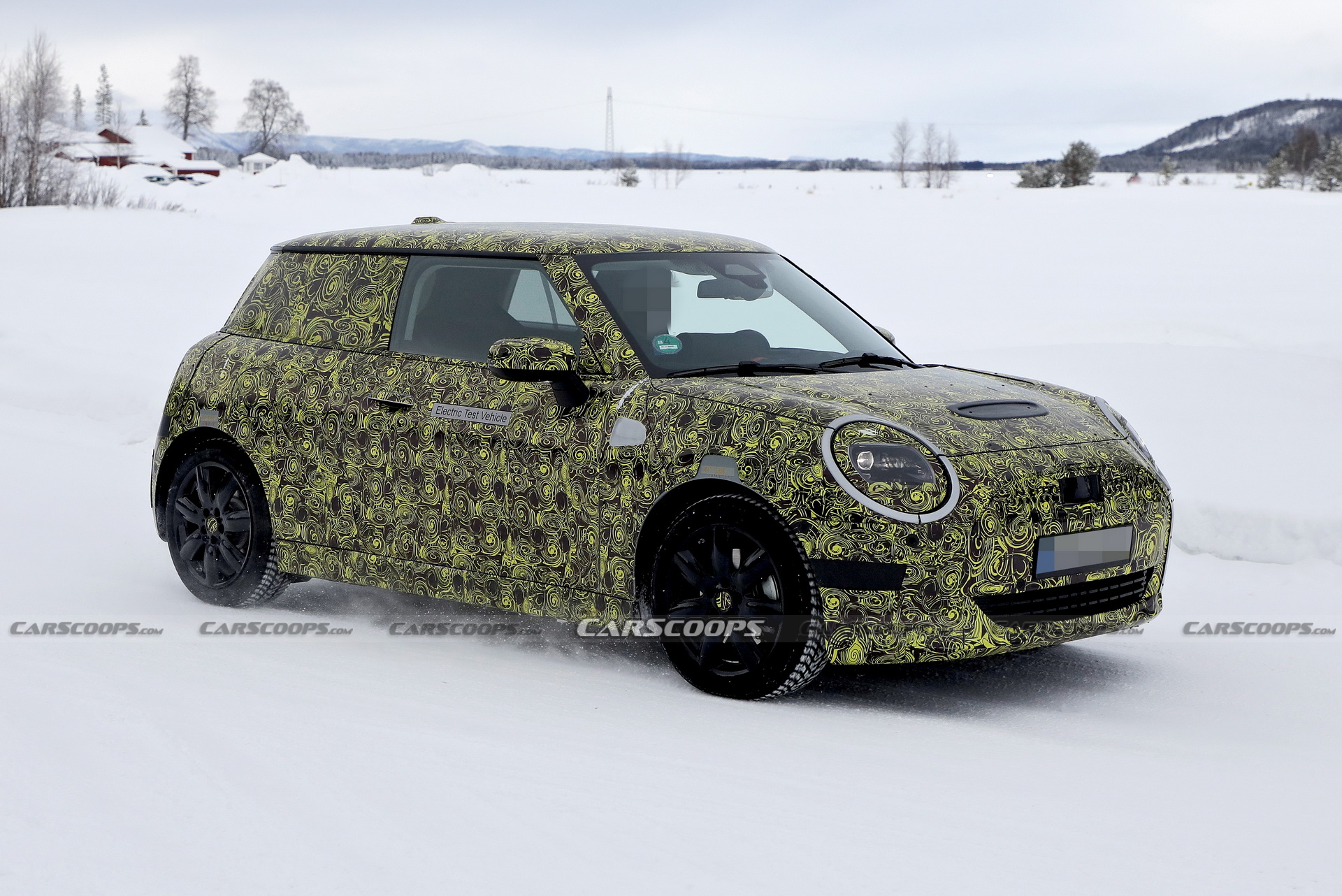 2023 Mini Hatch Tests Through The Snow Following Last Year’s Leak