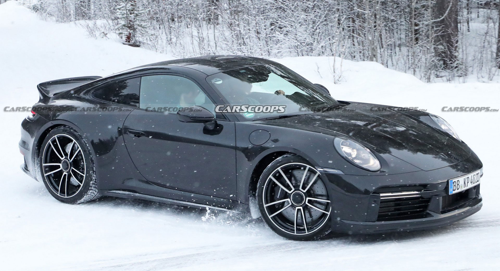 2023 Porsche 911 Sport Classic Spied With A Ducktail Rear Spoiler, Could  Debut Shortly