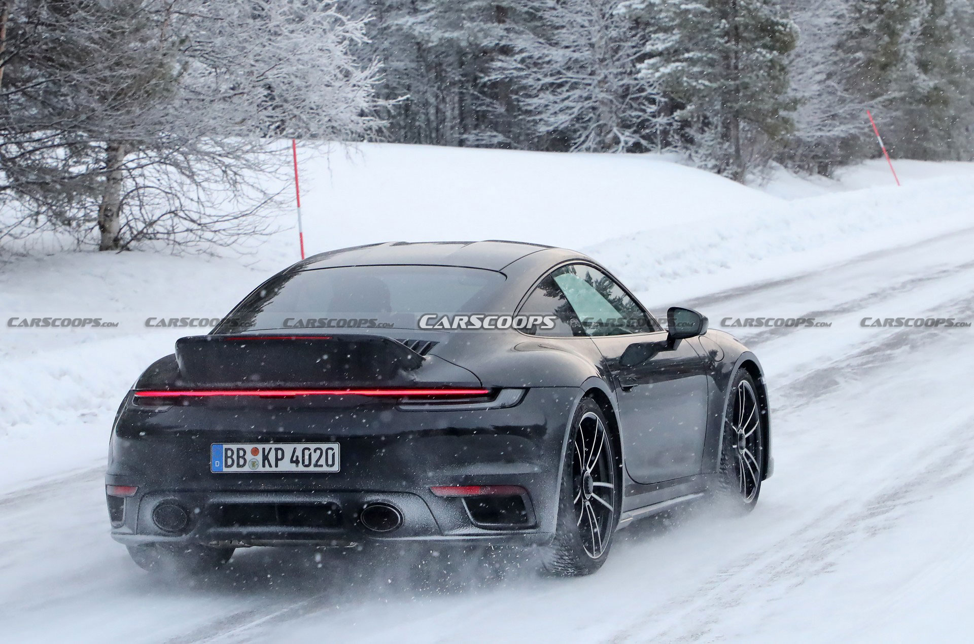 2023 Porsche 911 Sport Classic Spied With A Ducktail Rear Spoiler, Could Debut Shortly