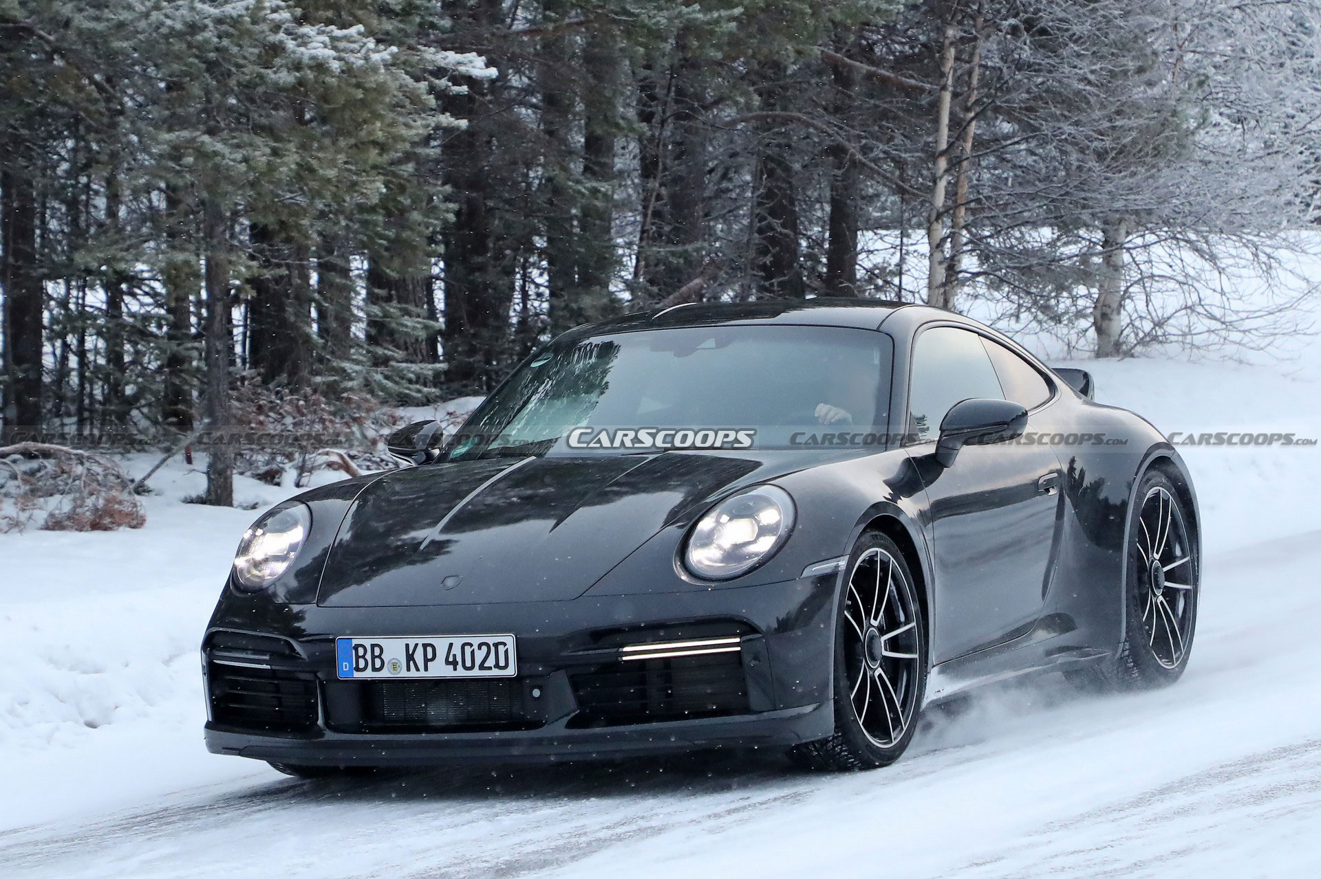 2023 Porsche 911 Sport Classic Spied With A Ducktail Rear Spoiler, Could Debut Shortly