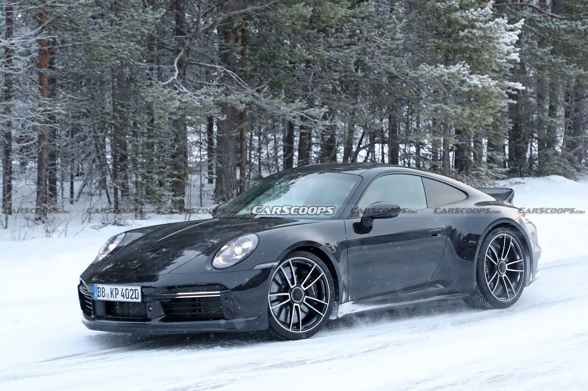 2023 Porsche 911 Sport Classic Spied With A Ducktail Rear Spoiler, Could Debut Shortly