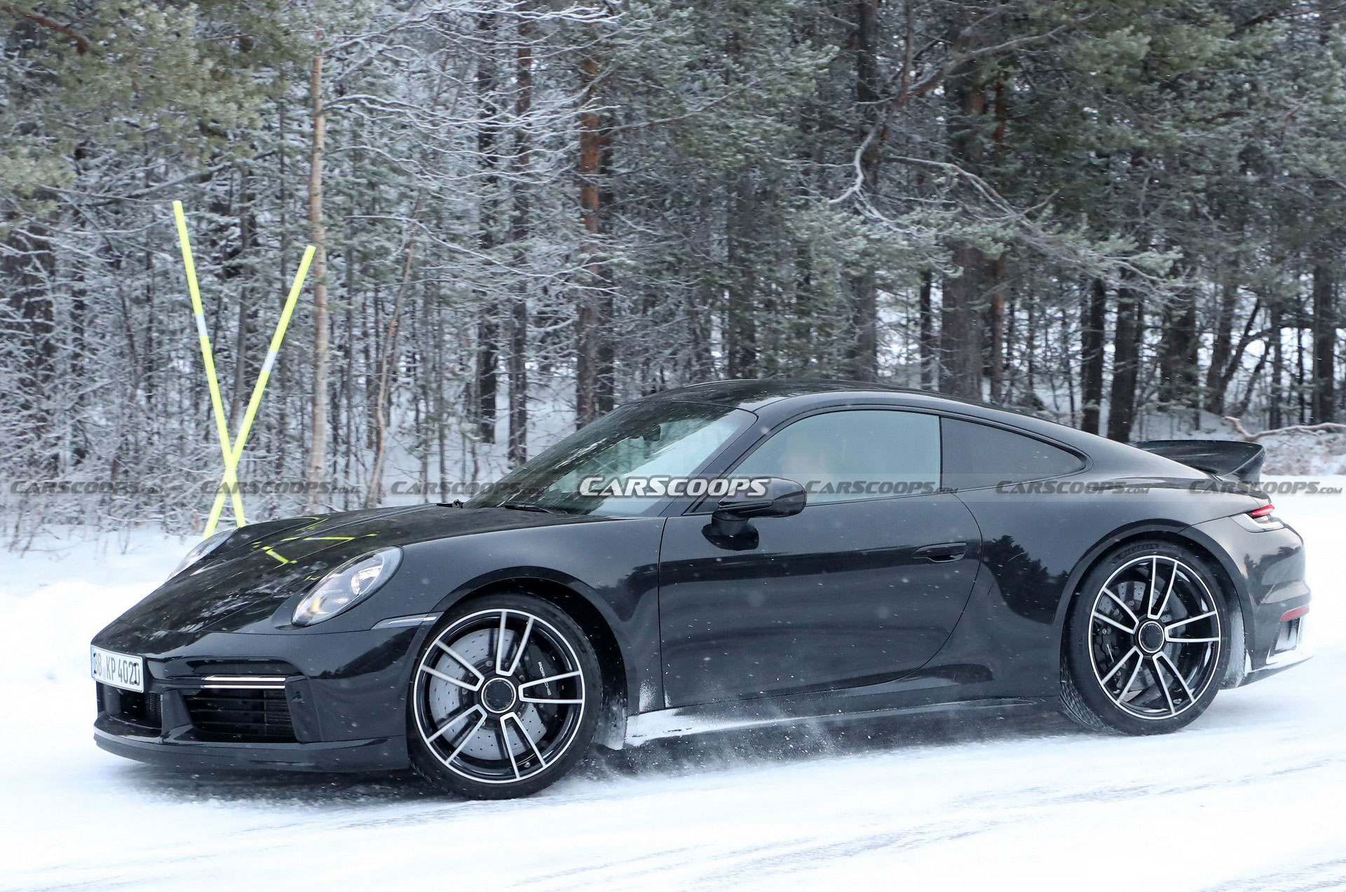 2023 Porsche 911 Sport Classic Spied With A Ducktail Rear Spoiler, Could Debut Shortly