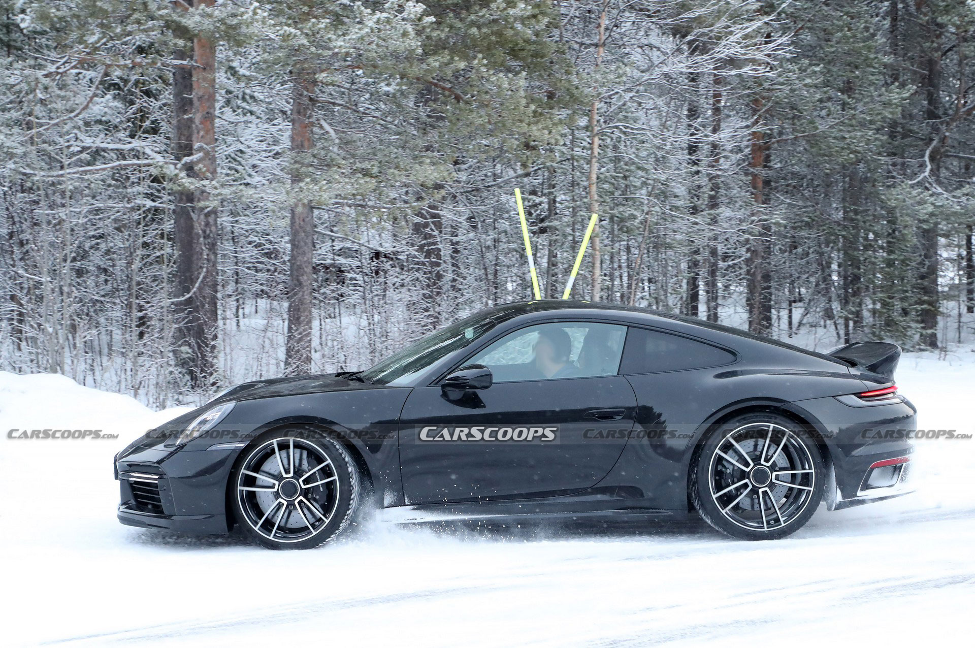 2023 Porsche 911 Sport Classic Spied With A Ducktail Rear Spoiler, Could Debut Shortly