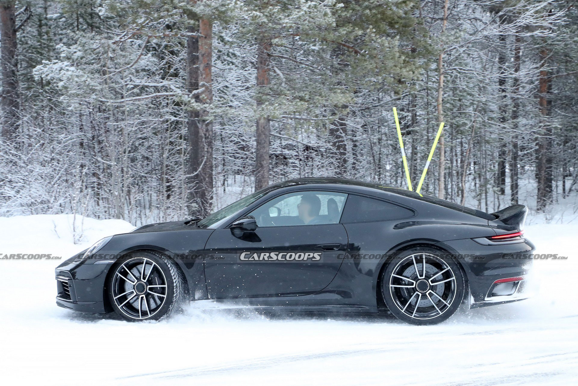 2023 Porsche 911 Sport Classic Spied With A Ducktail Rear Spoiler, Could Debut Shortly