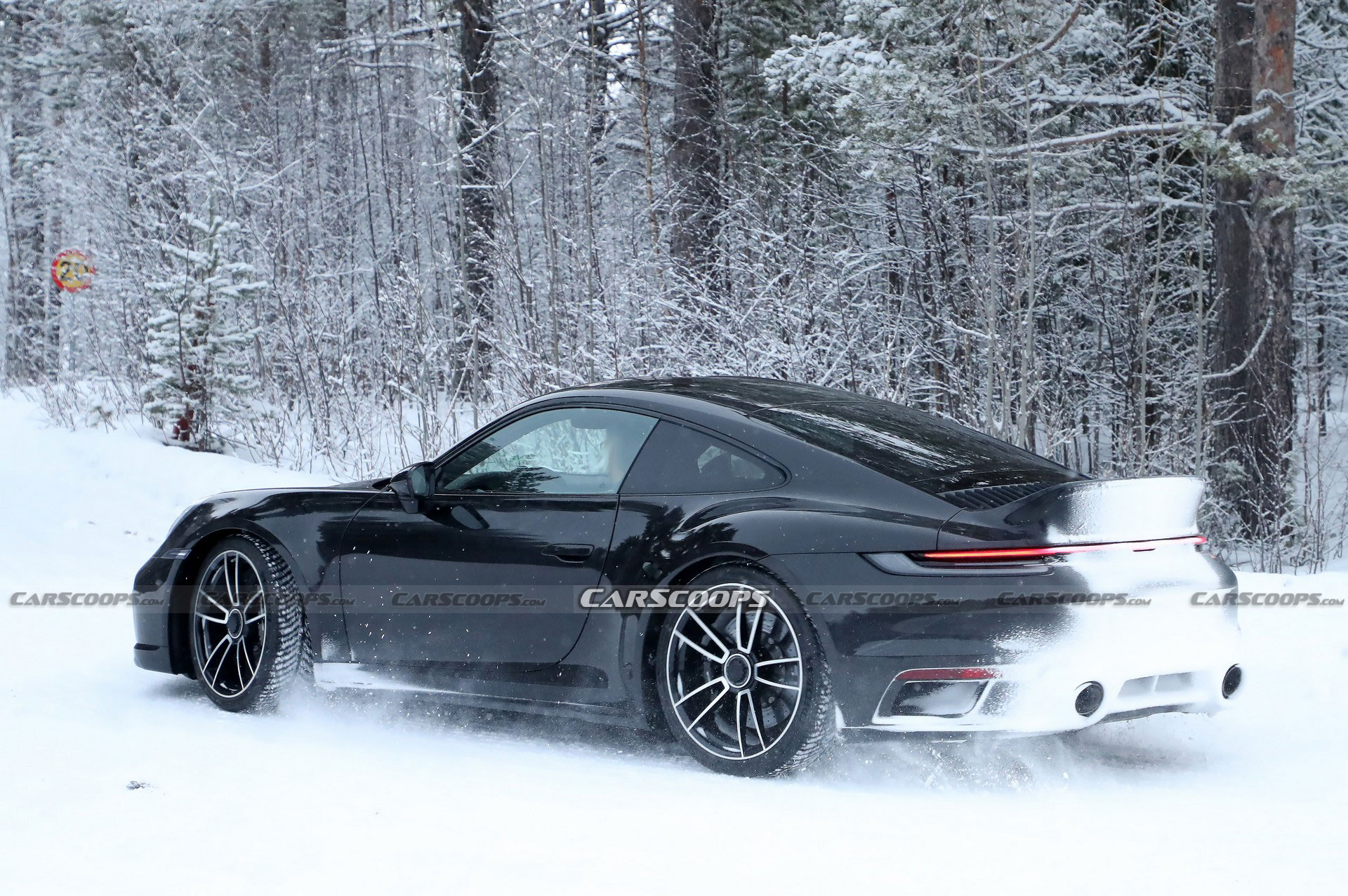 2023 Porsche 911 Sport Classic Spied With A Ducktail Rear Spoiler, Could Debut Shortly