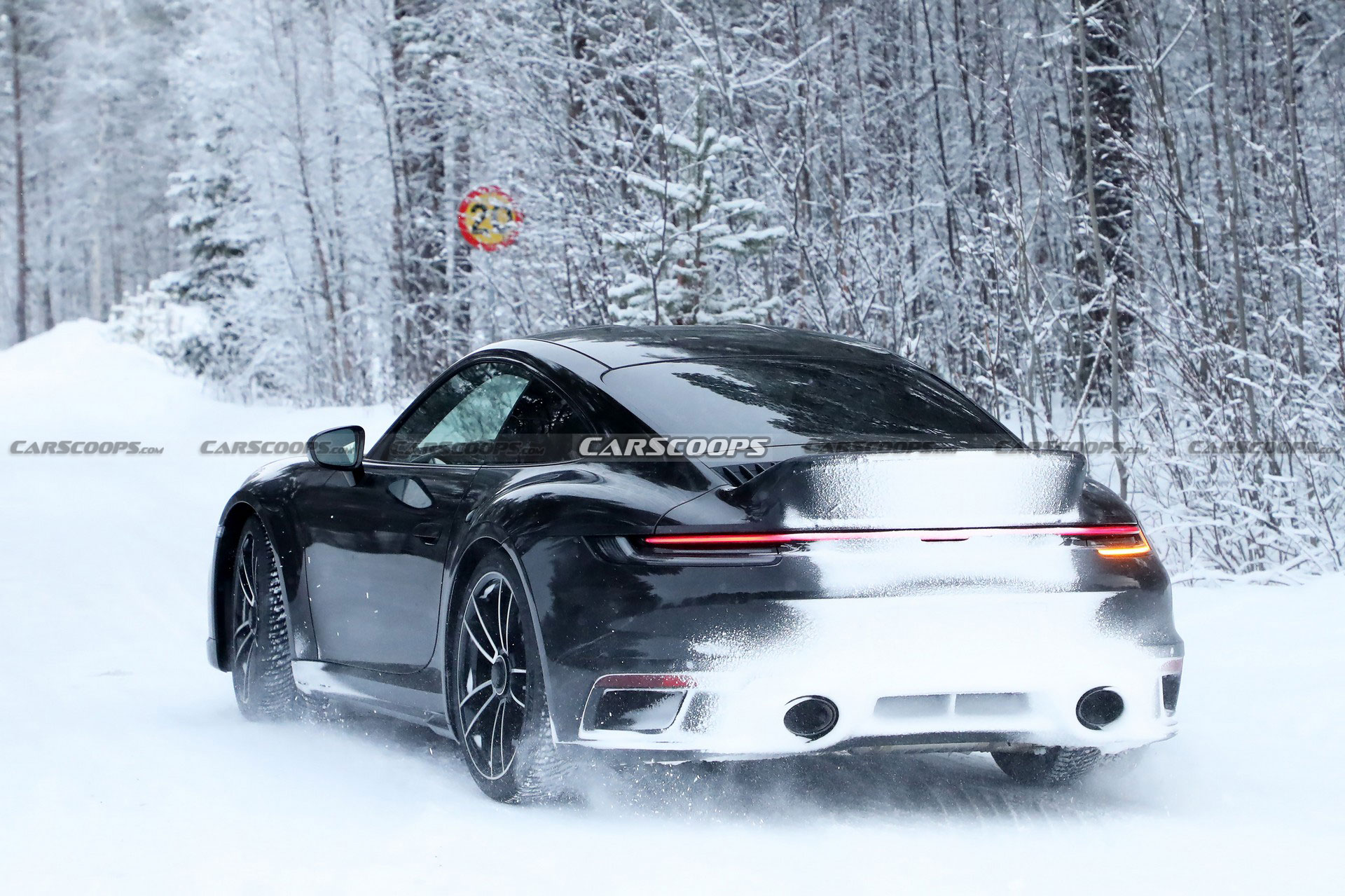 2023 Porsche 911 Sport Classic Spied With A Ducktail Rear Spoiler, Could Debut Shortly
