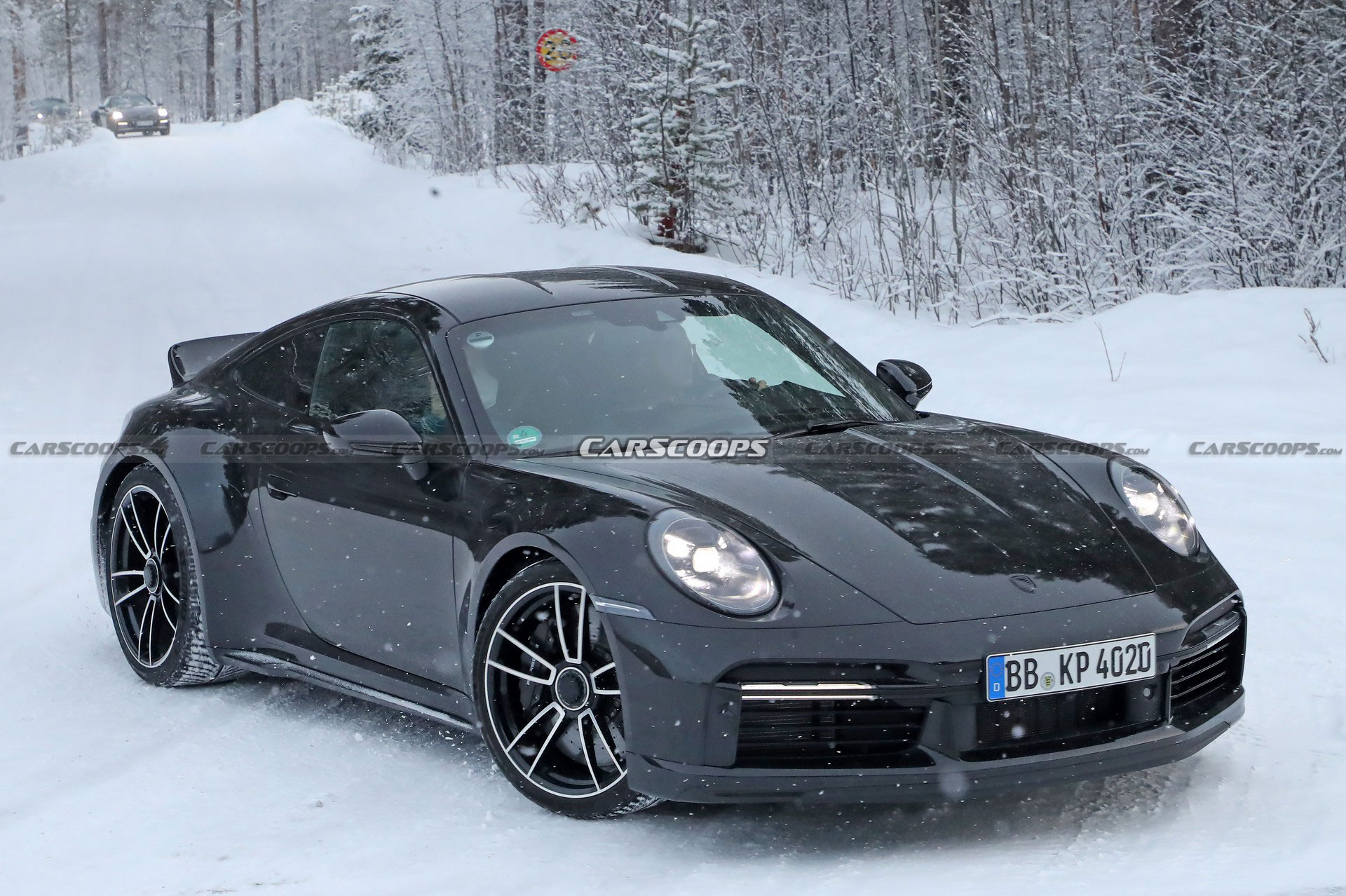 2023 Porsche 911 Sport Classic Spied With A Ducktail Rear Spoiler, Could Debut Shortly