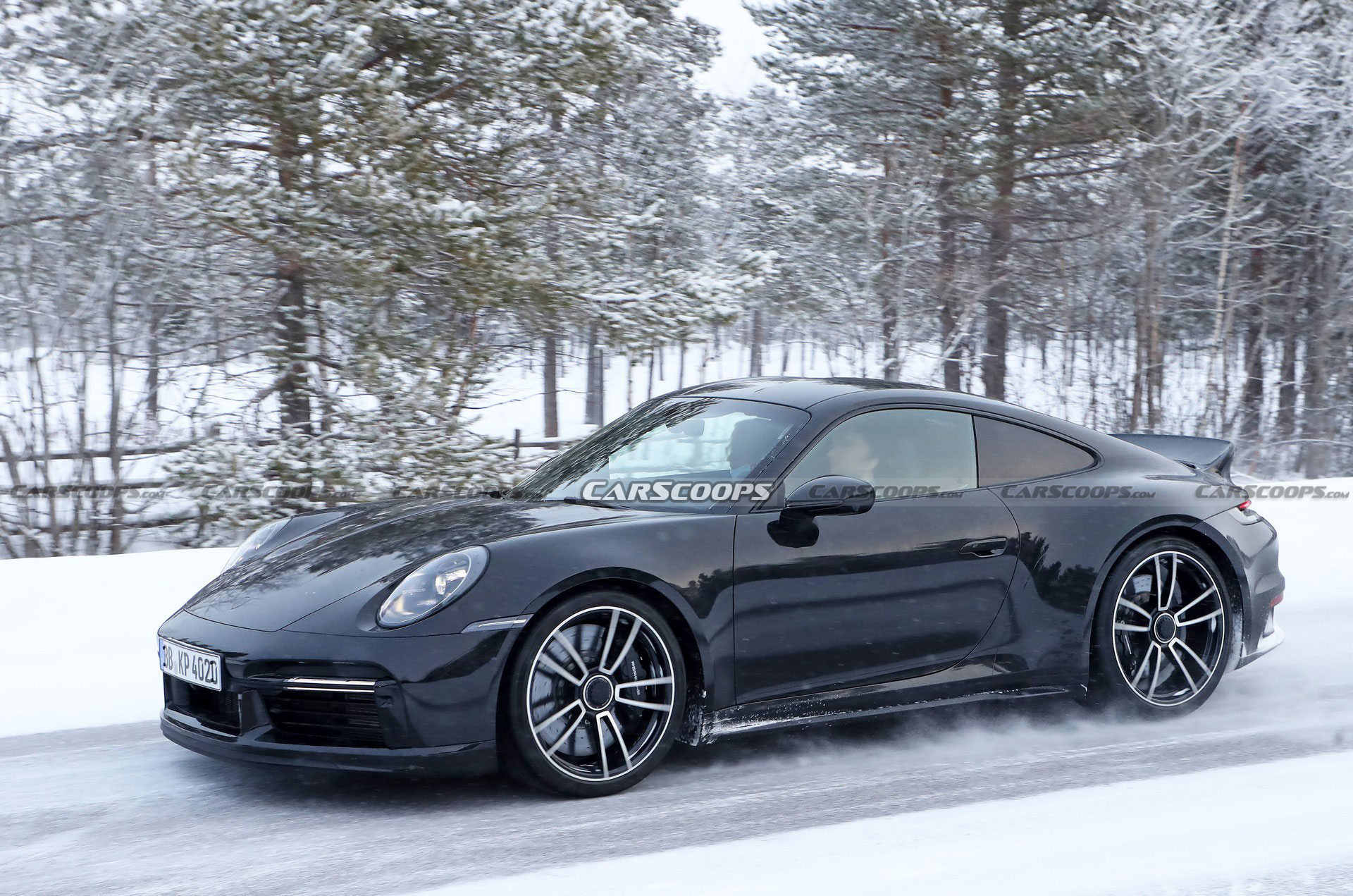 2023 Porsche 911 Sport Classic Spied With A Ducktail Rear Spoiler, Could Debut Shortly