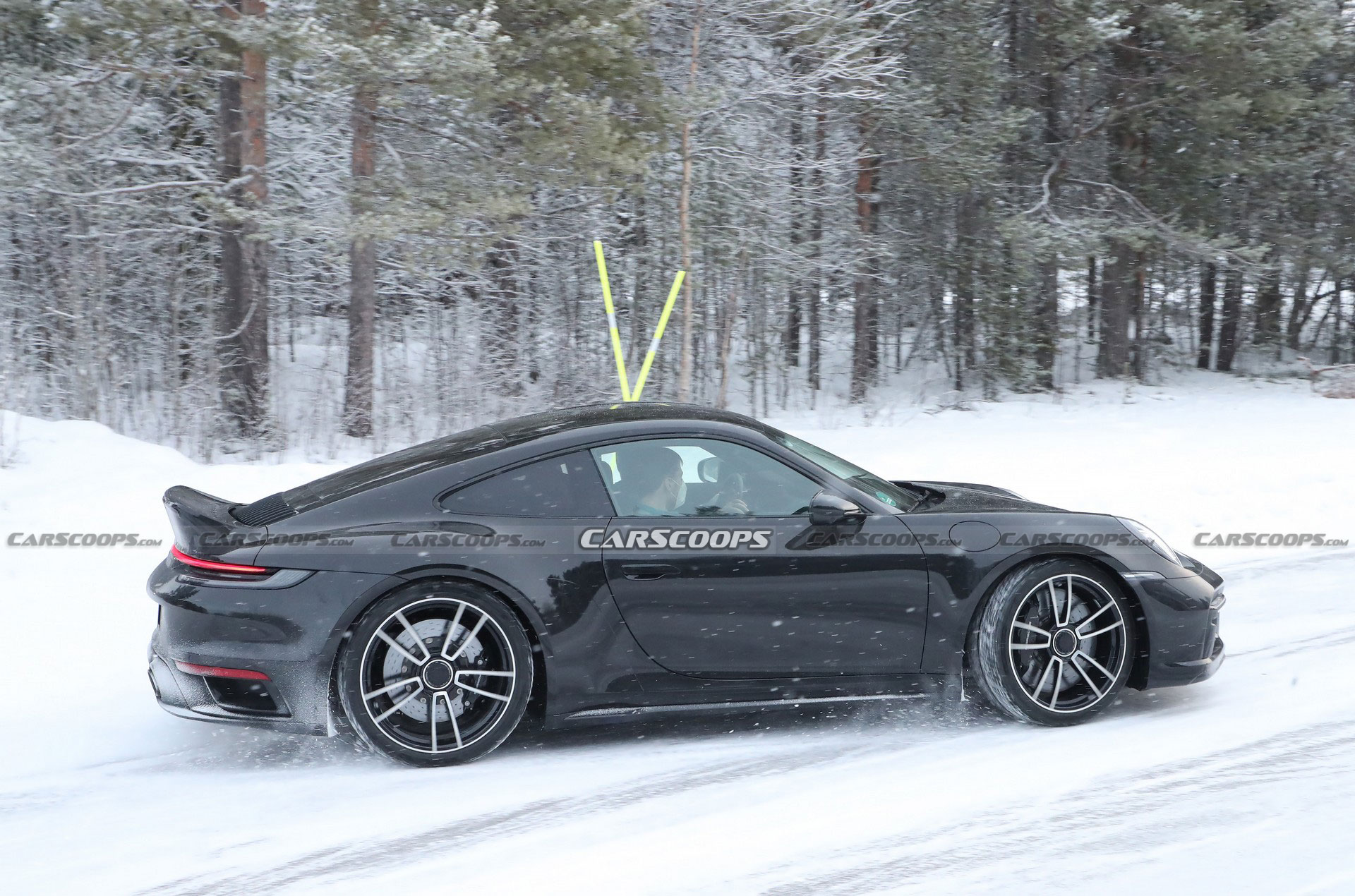 2023 Porsche 911 Sport Classic Spied With A Ducktail Rear Spoiler, Could Debut Shortly