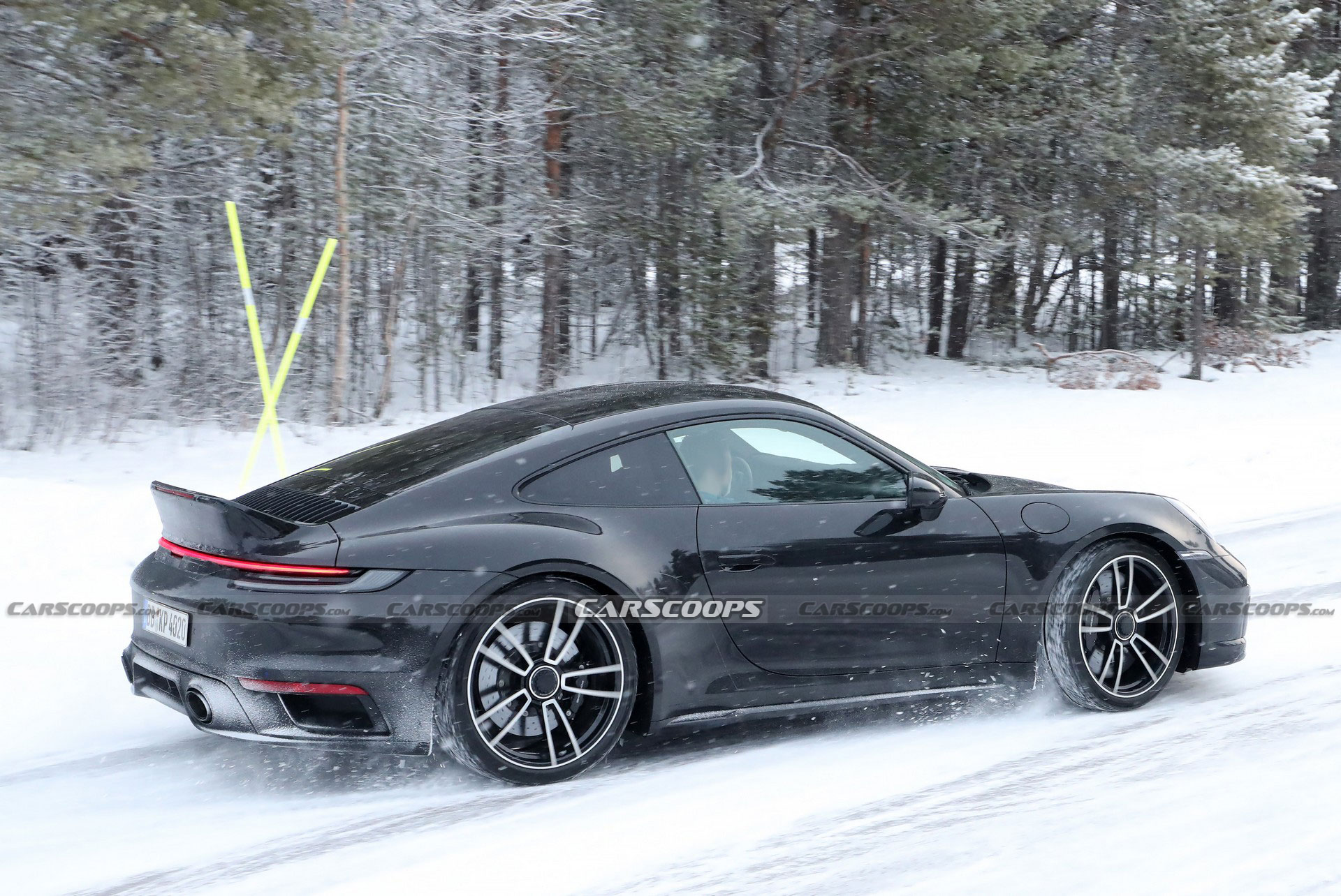 2023 Porsche 911 Sport Classic Spied With A Ducktail Rear Spoiler, Could Debut Shortly