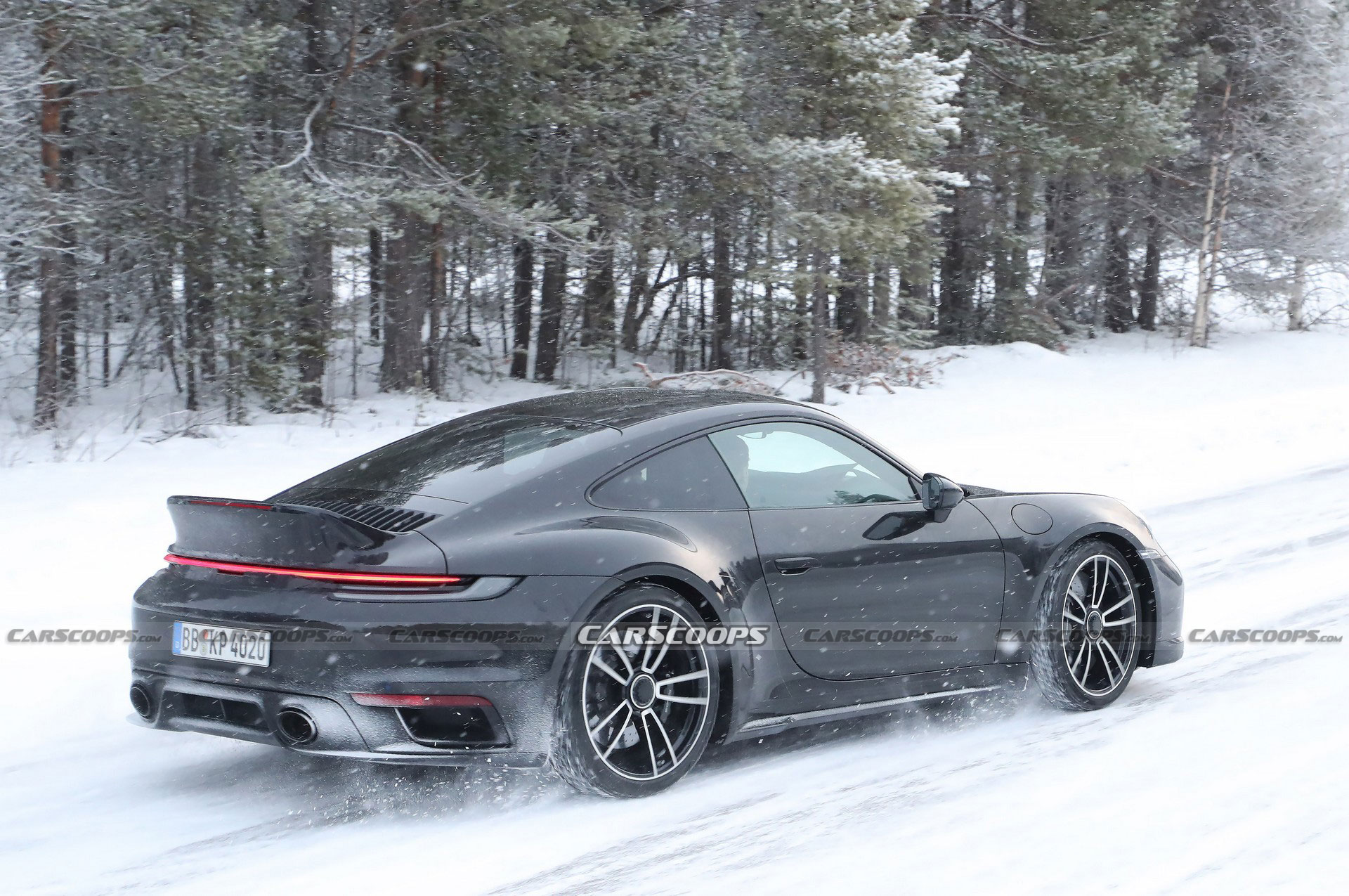 2023 Porsche 911 Sport Classic Spied With A Ducktail Rear Spoiler, Could Debut Shortly