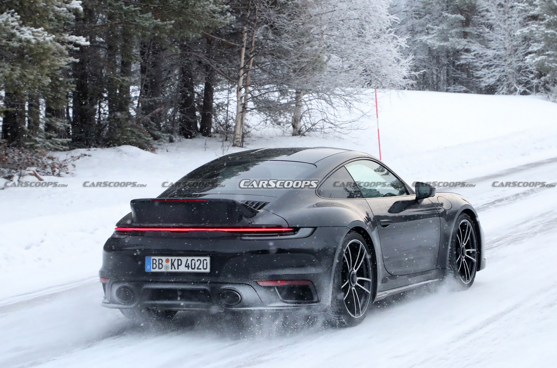 2023 Porsche 911 Sport Classic Spied With A Ducktail Rear Spoiler, Could Debut Shortly