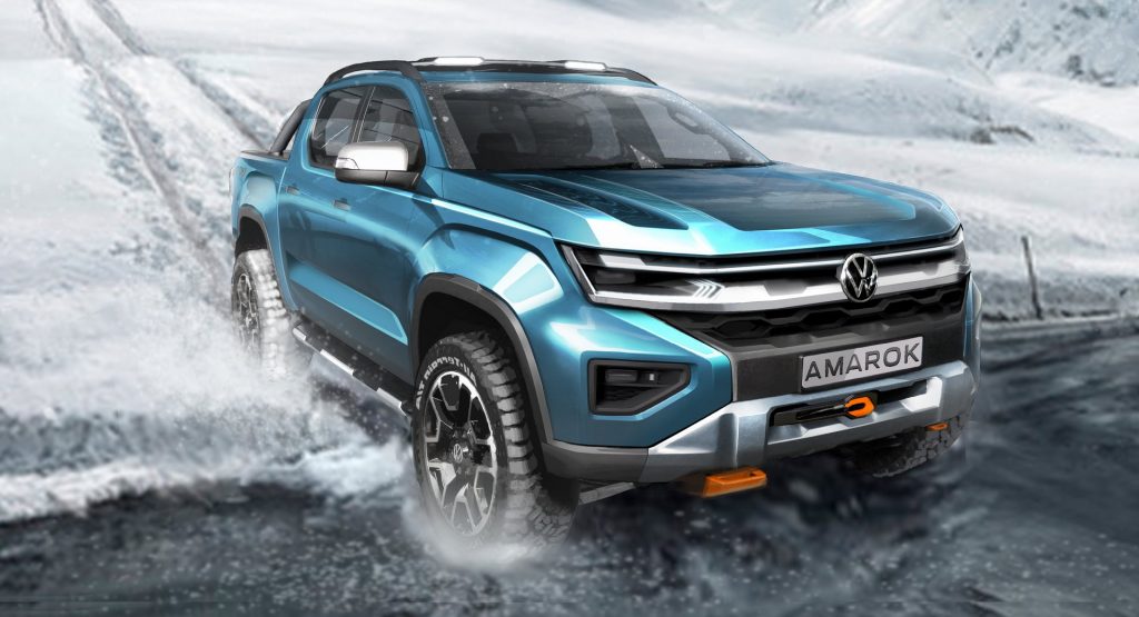  A High-Performance Volkswagen Amarok R Could Happen In Australia