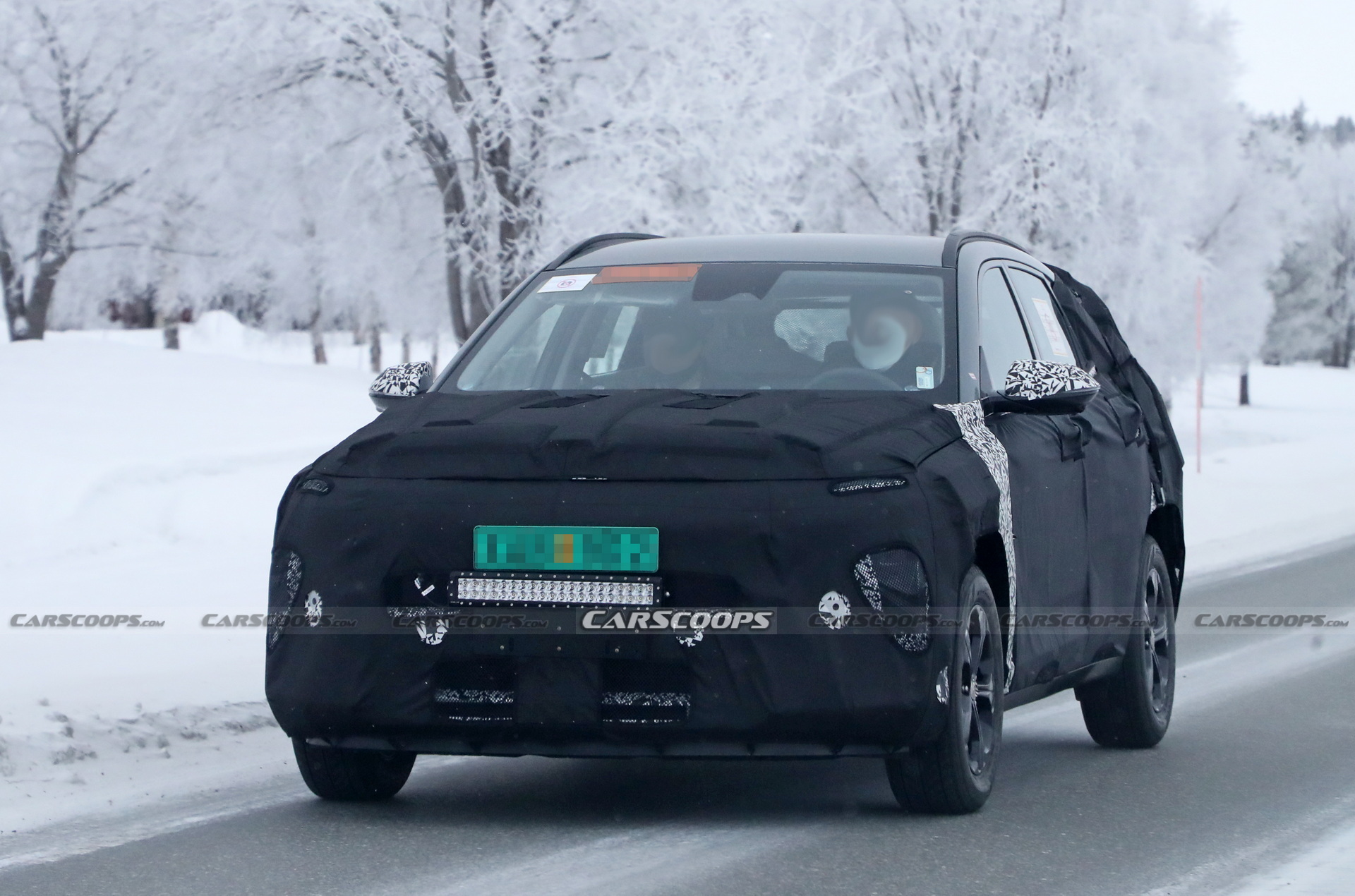 Next-Gen 2024 Hyundai Kona Spotted Testing For The First Time