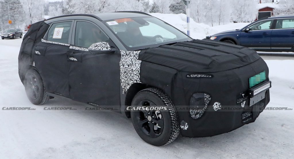  Next-Gen 2024 Hyundai Kona Spotted Testing For The First Time