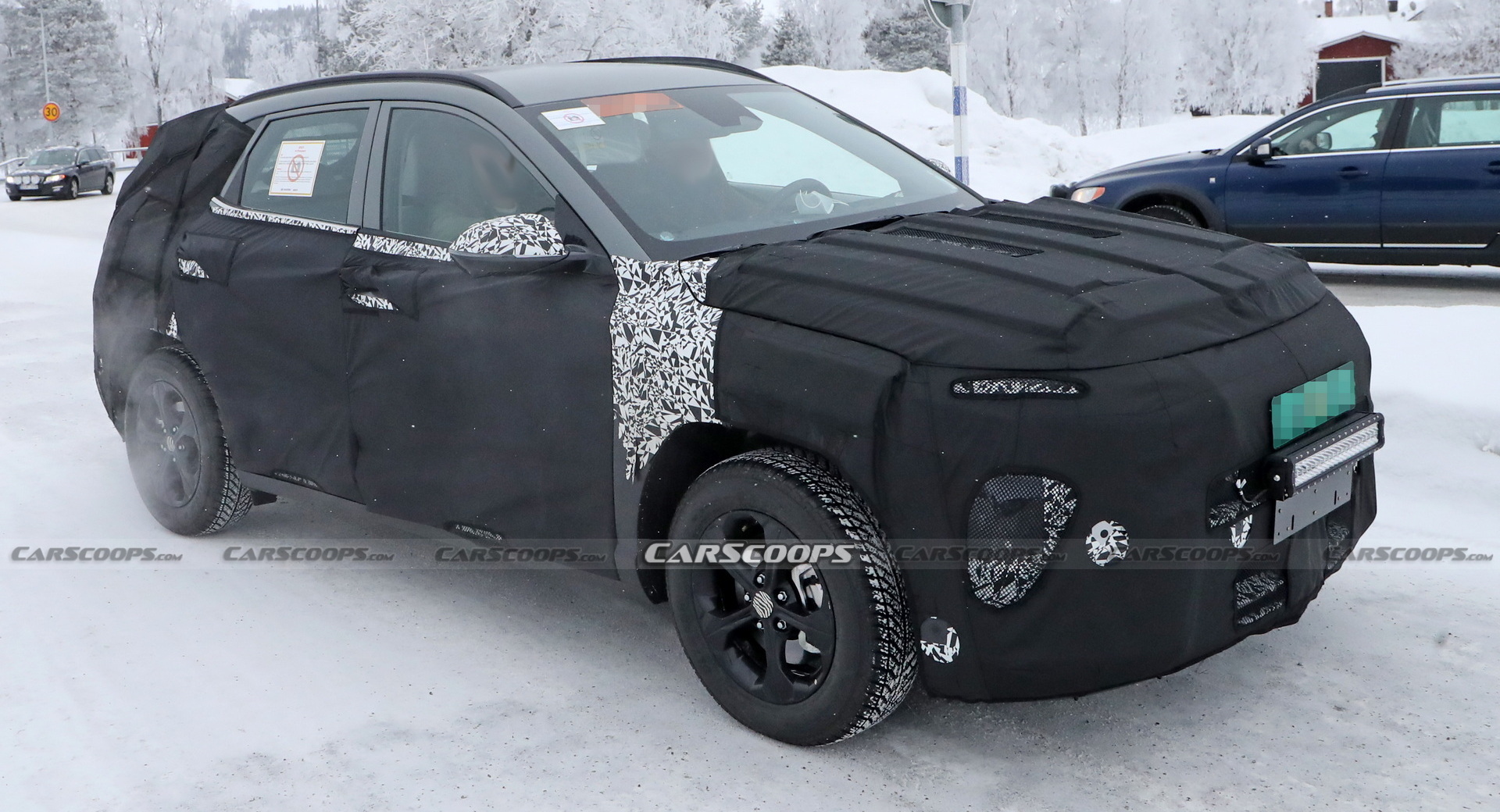 Next-Gen 2024 Hyundai Kona Spotted Testing For The First Time