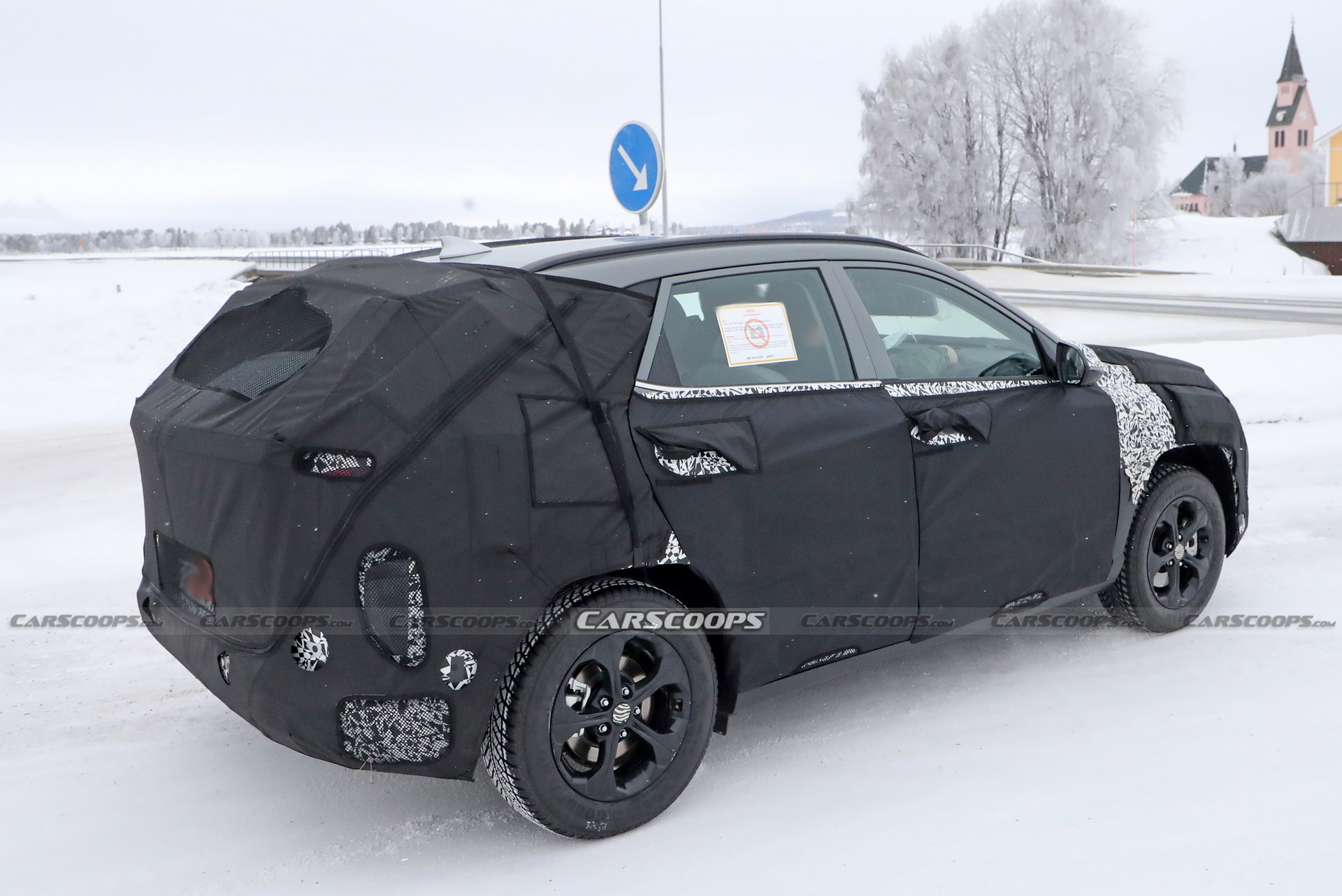 Next-Gen 2024 Hyundai Kona Spotted Testing For The First Time